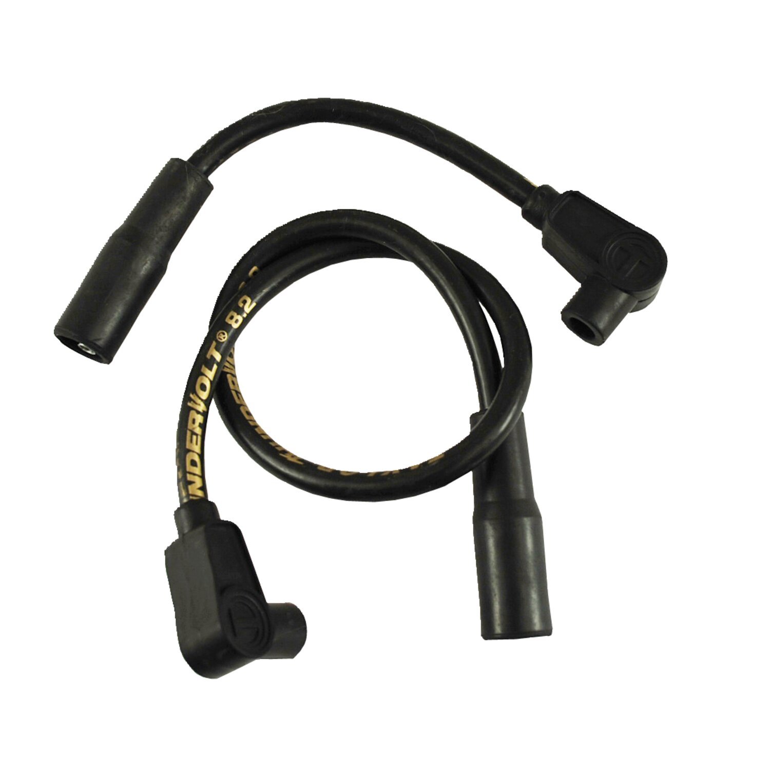 Taylor, 8.2mm ThunderVolt spark plug wire set, storm grey black tracker