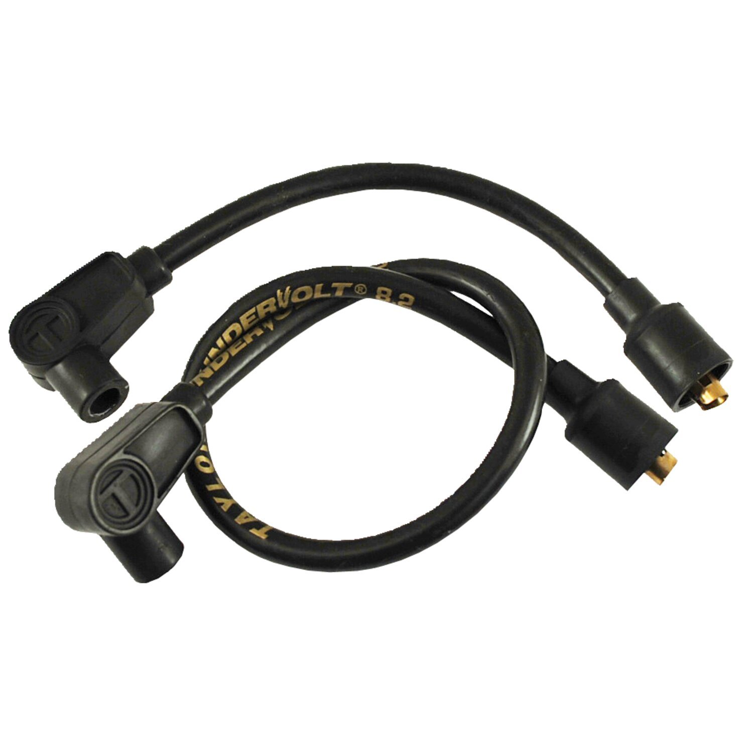 Taylor, 8.2mm ThunderVolt spark plug wire set. Black