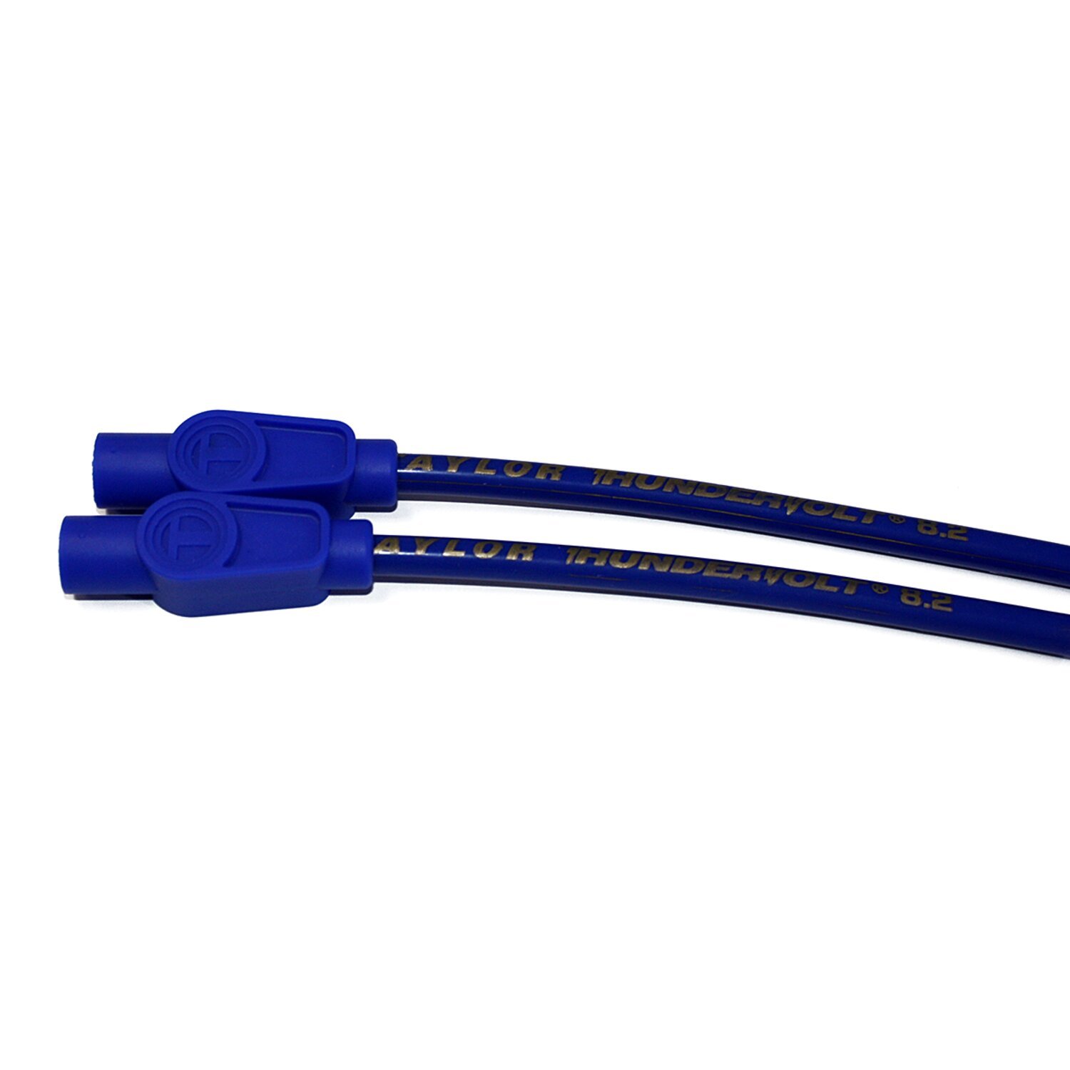 Blue — Taylor, 8.2mm ThunderVolt spark plug wire set, Blue