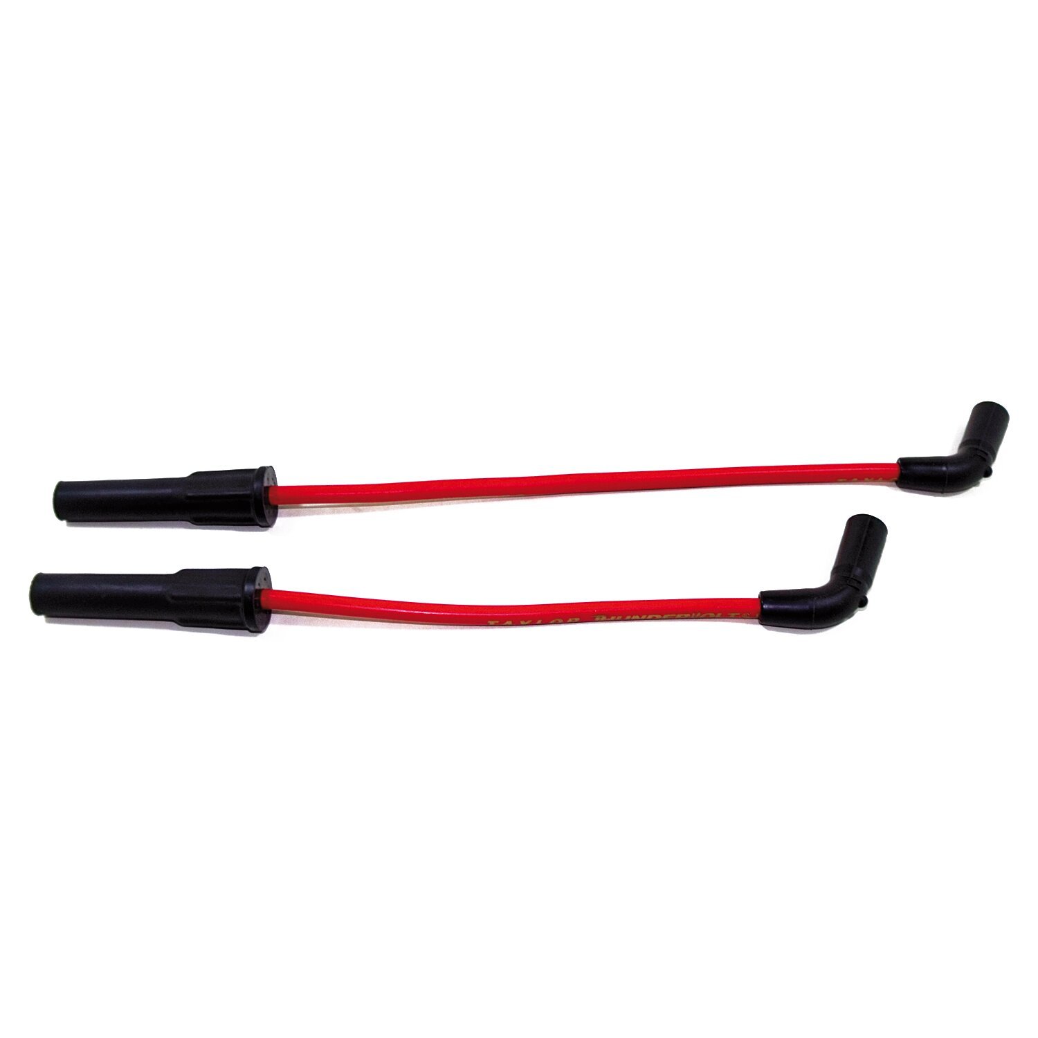 Red — Taylor, 8.2mm ThunderVolt spark plug wire set, Red