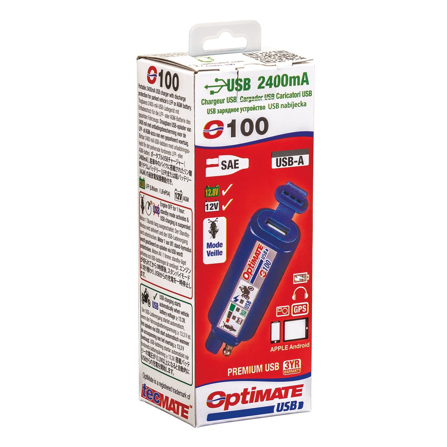 Tecmate OptiMATE USB O-100 USB charger