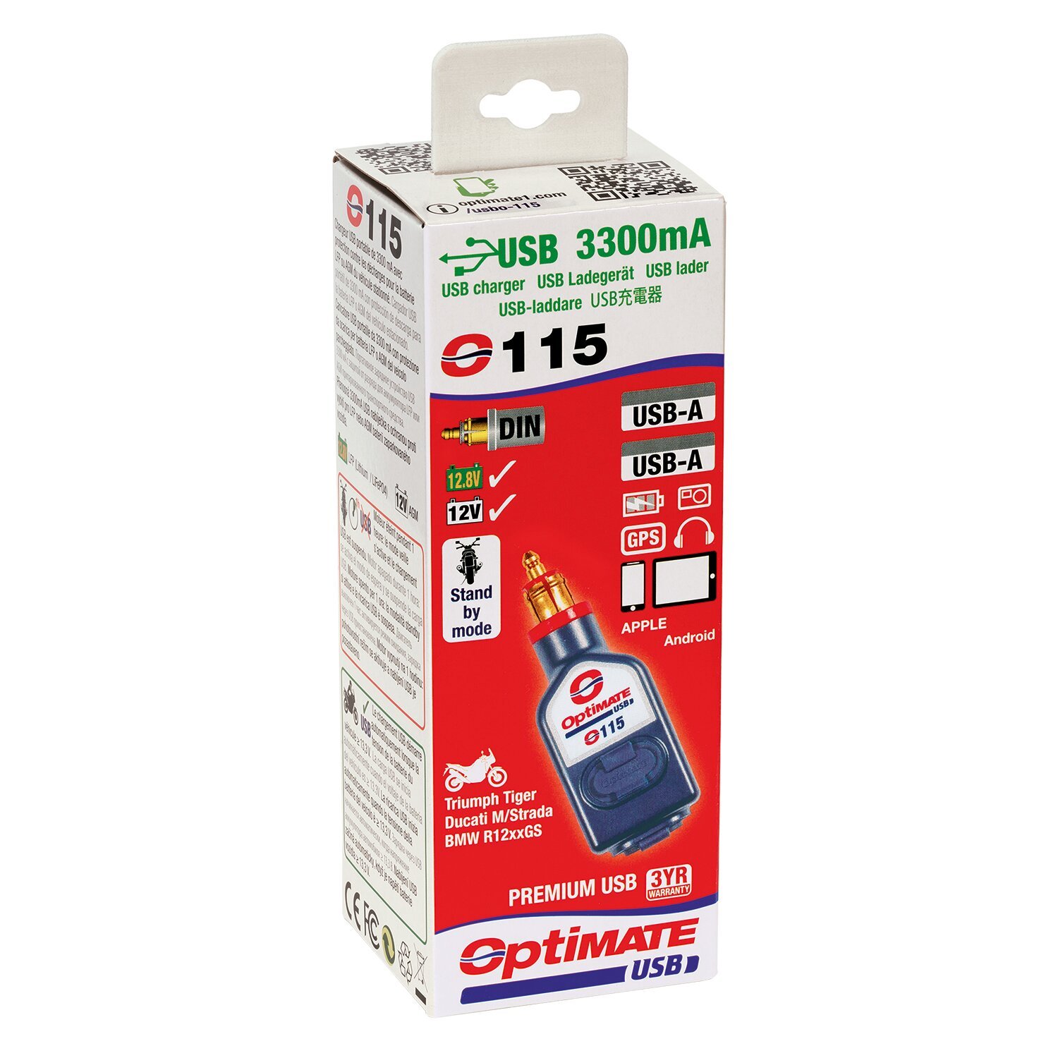 Tecmate OptiMATE USB O-115 USB charger