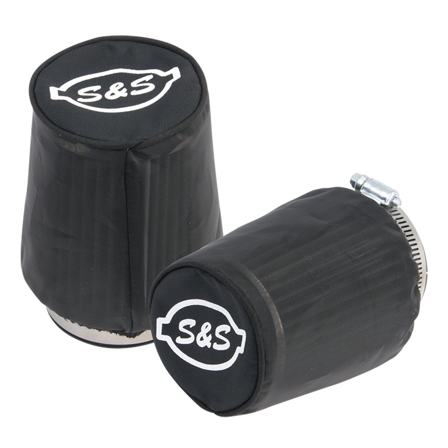 S&S, rain socks / Pre-filters. Black (2-pk