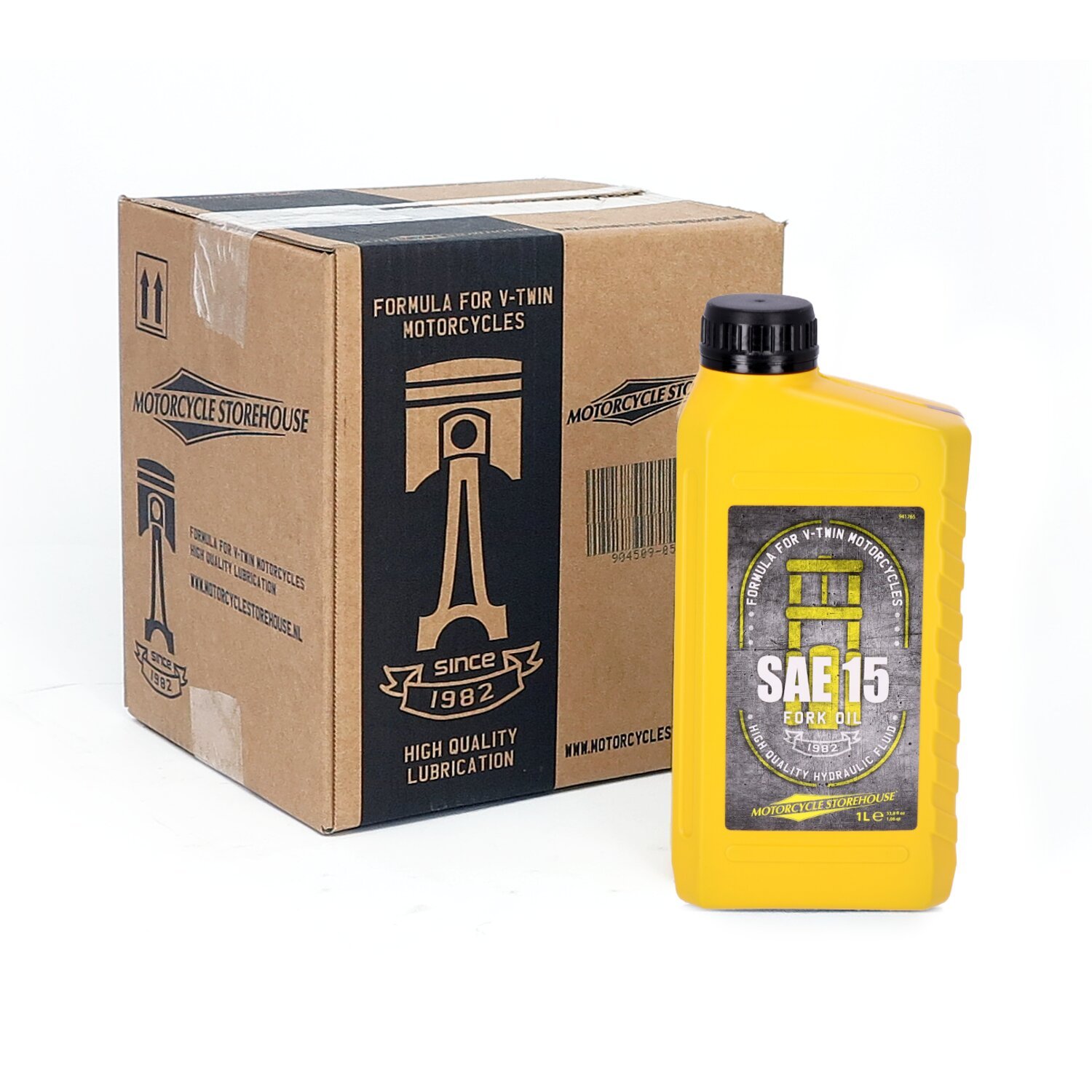 Vspec, SAE 15W fork oil. 1 liter