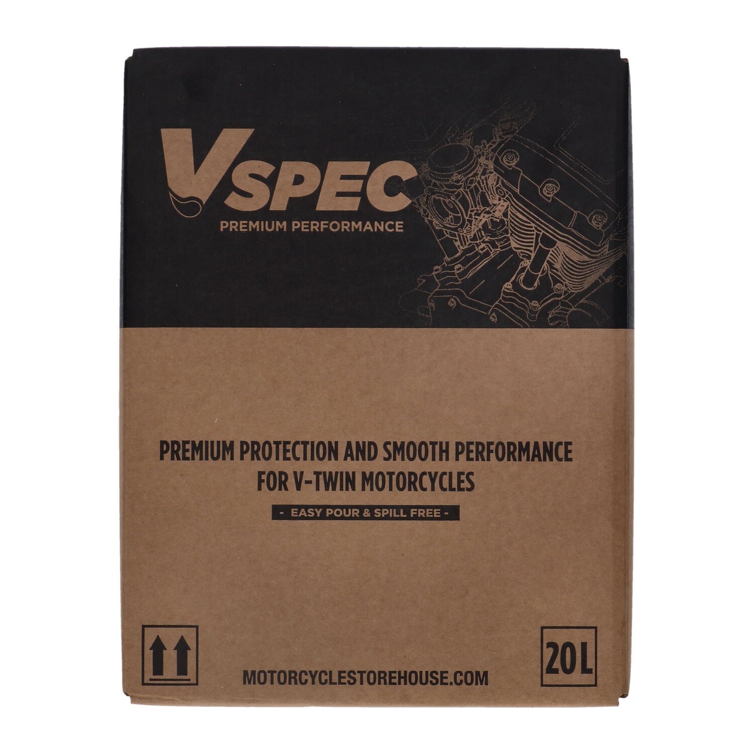 Vspec, 80W90 (Mineral) transmission oil. 20 liter box