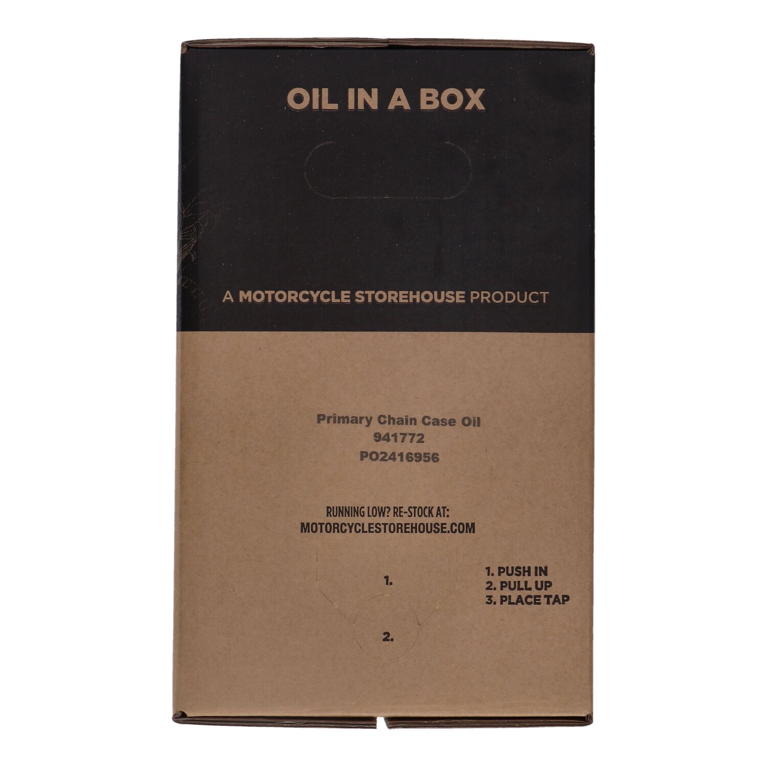 Vspec, Primary chain case oil. 20 liter box