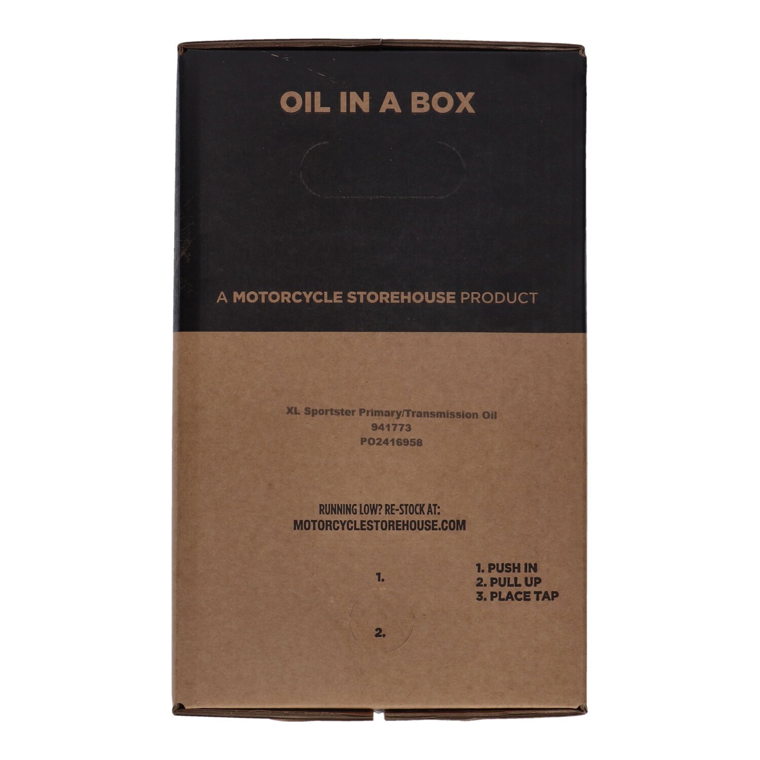 Vspec, XL Sportster primary/transmission oil. 20 liter box