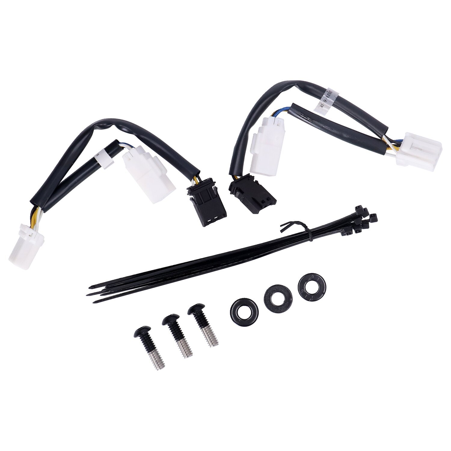 Custom Dynamics, sequential windshield trim, Black
