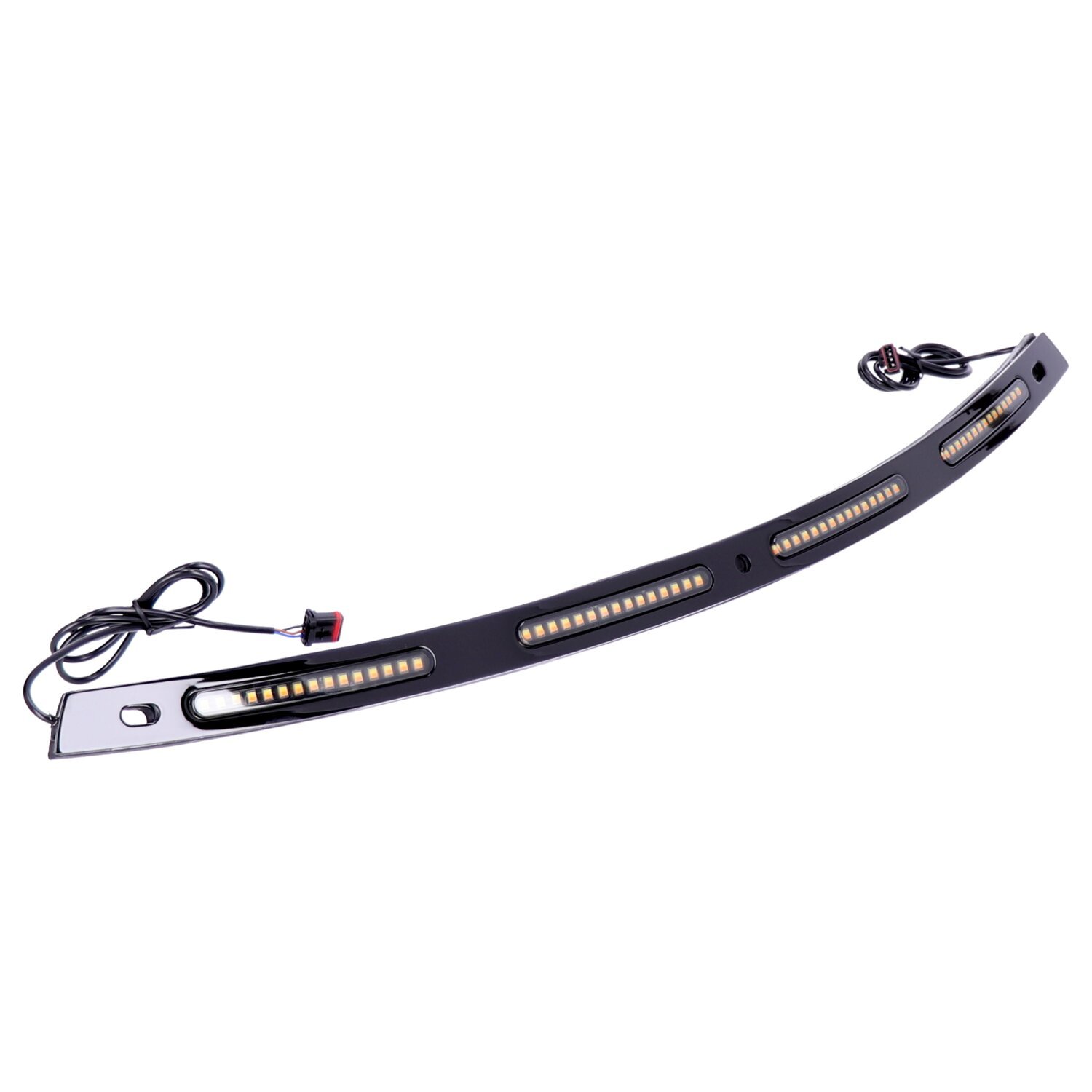 Custom Dynamics, sequential windshield trim. Black