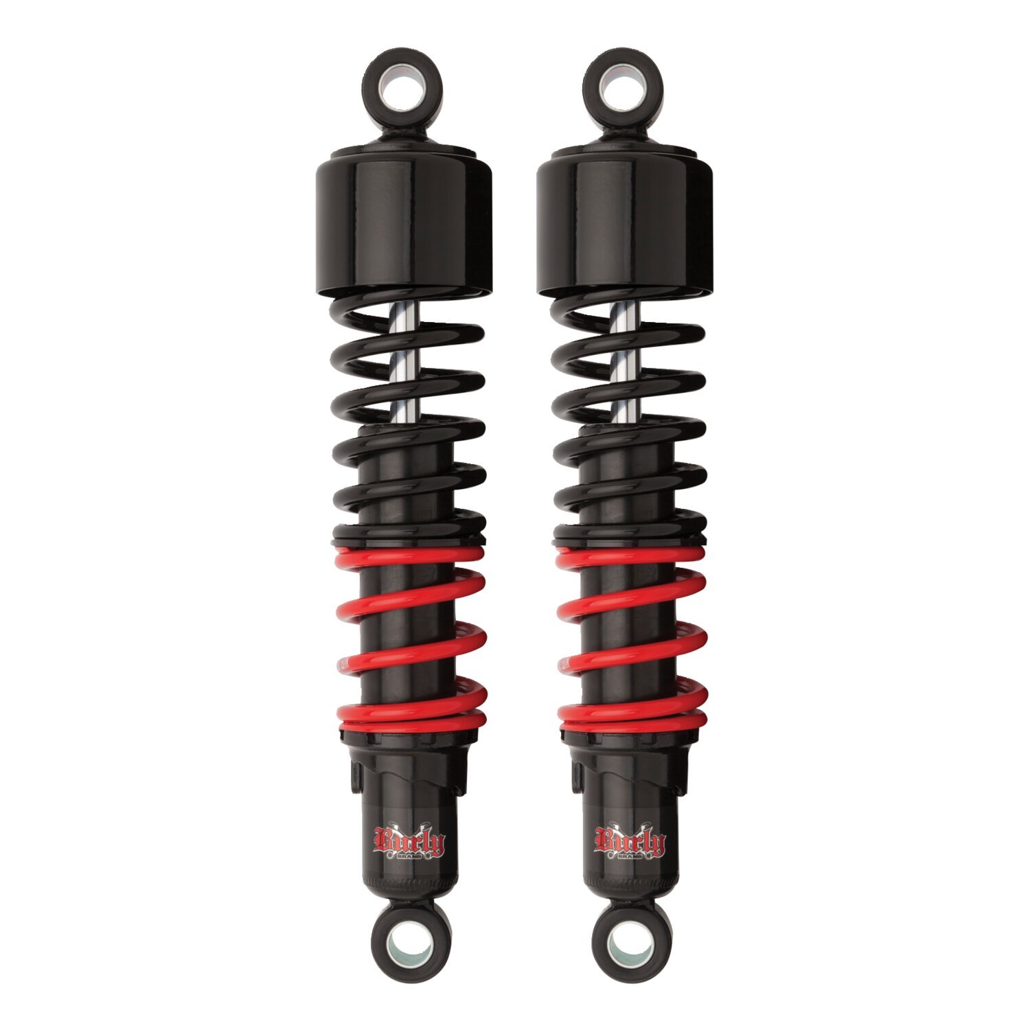Burly, Stiletto shocks 13" (33cm, Black