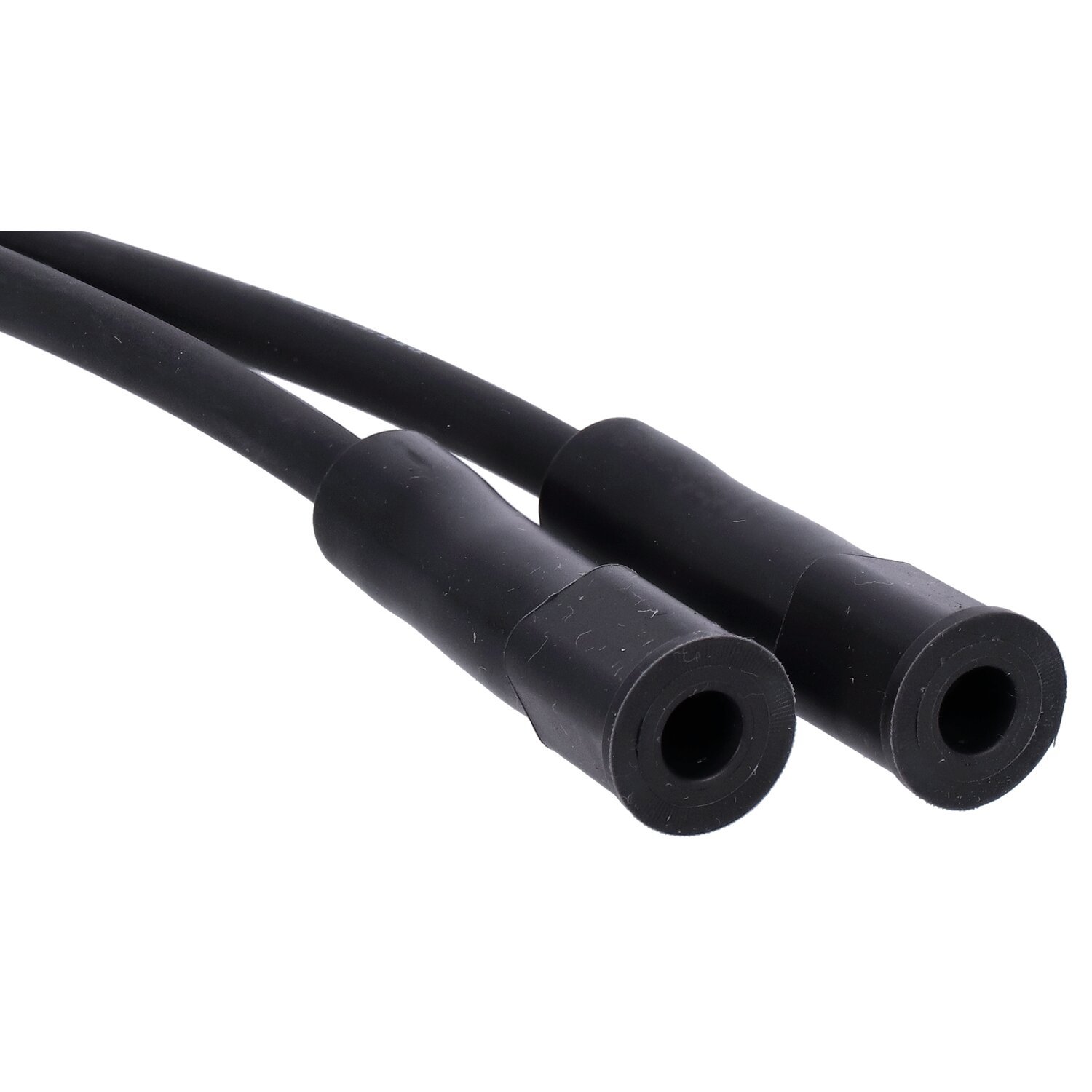 Blue Streak, XXX spark plug wire set. Black, white print