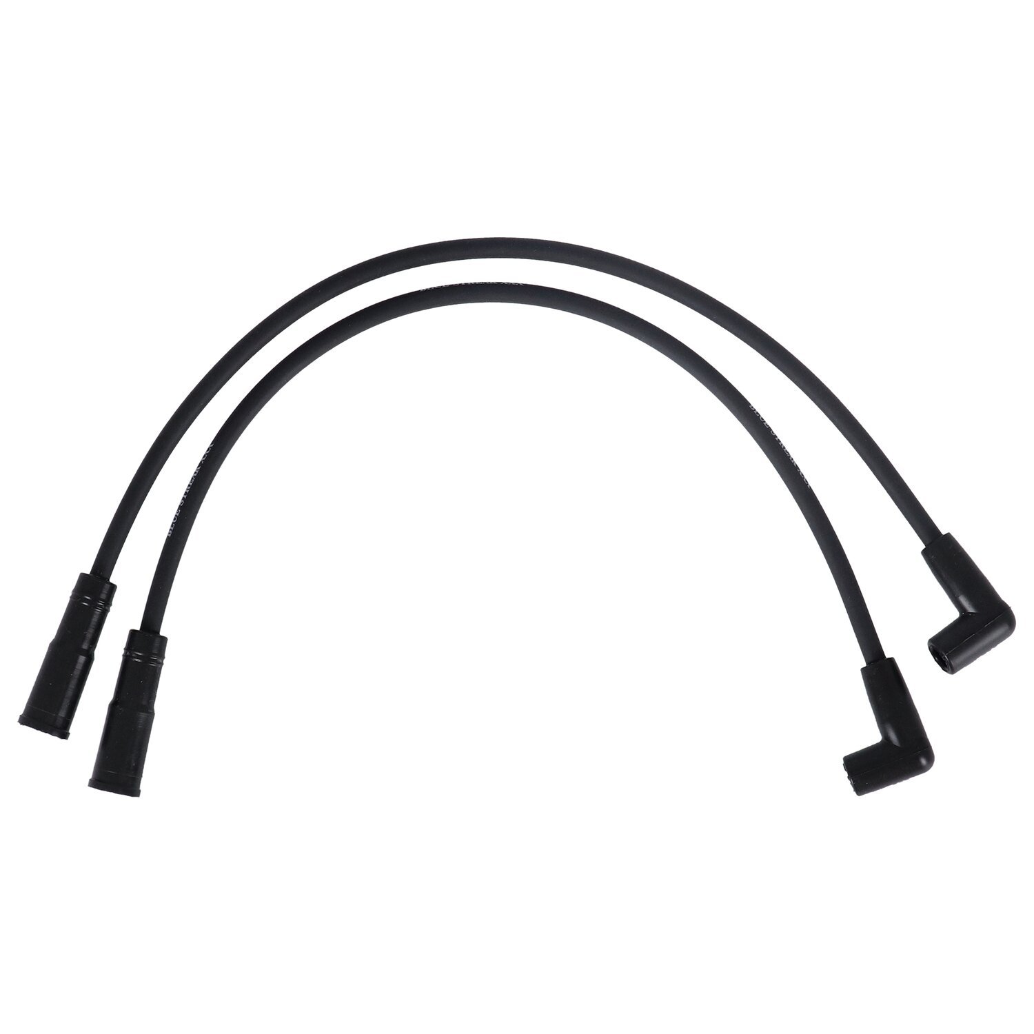 Blue Streak, XXX spark plug wire set. Black, white print