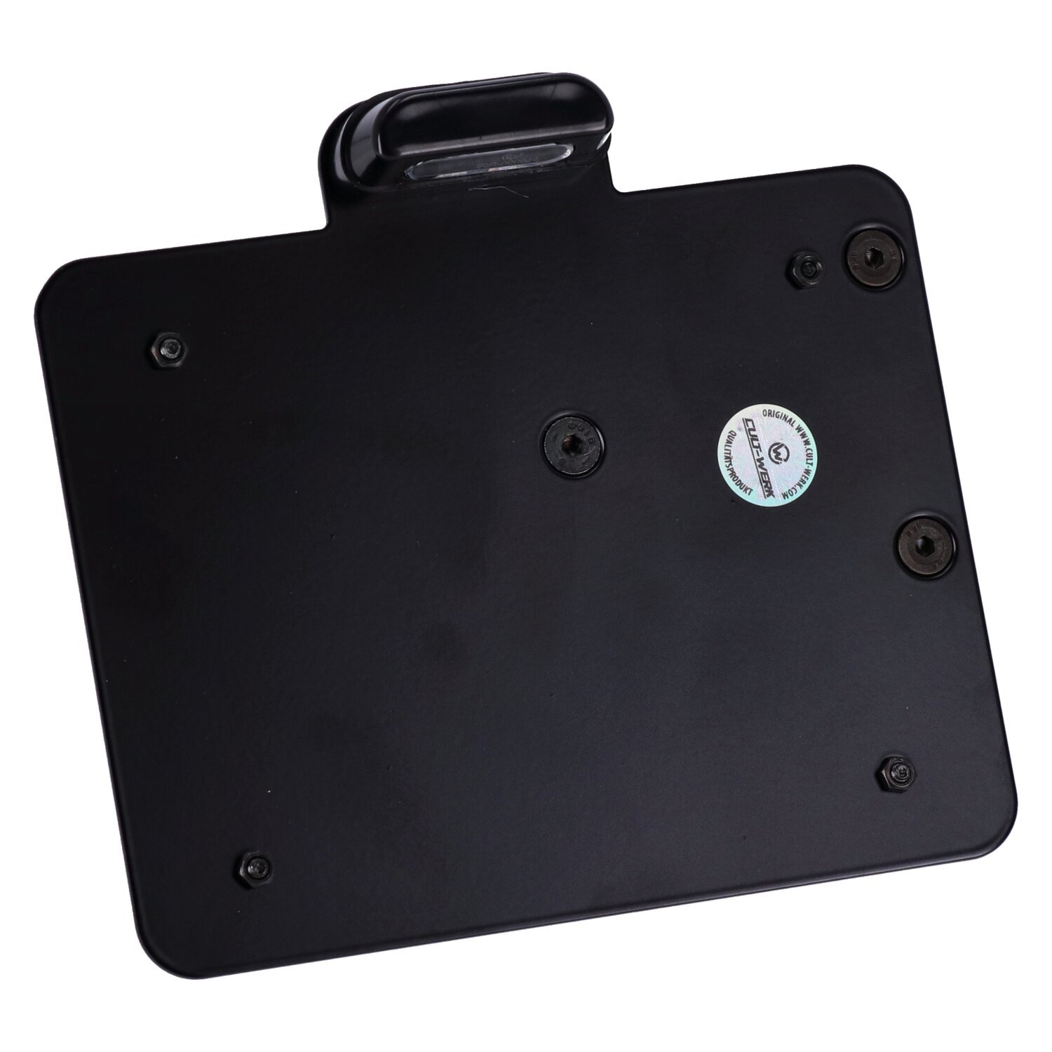 Cult-Werk, side mount license plate bracket 3-1 LED