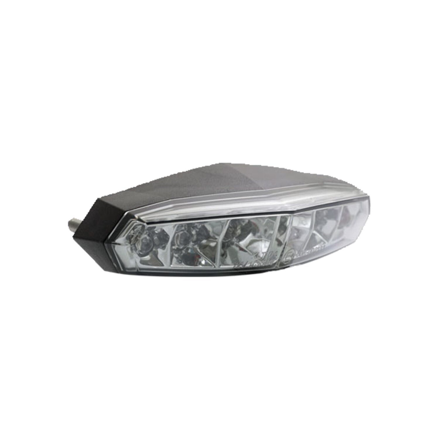 KOSO, Mini LED taillight. Black. Smoke lens