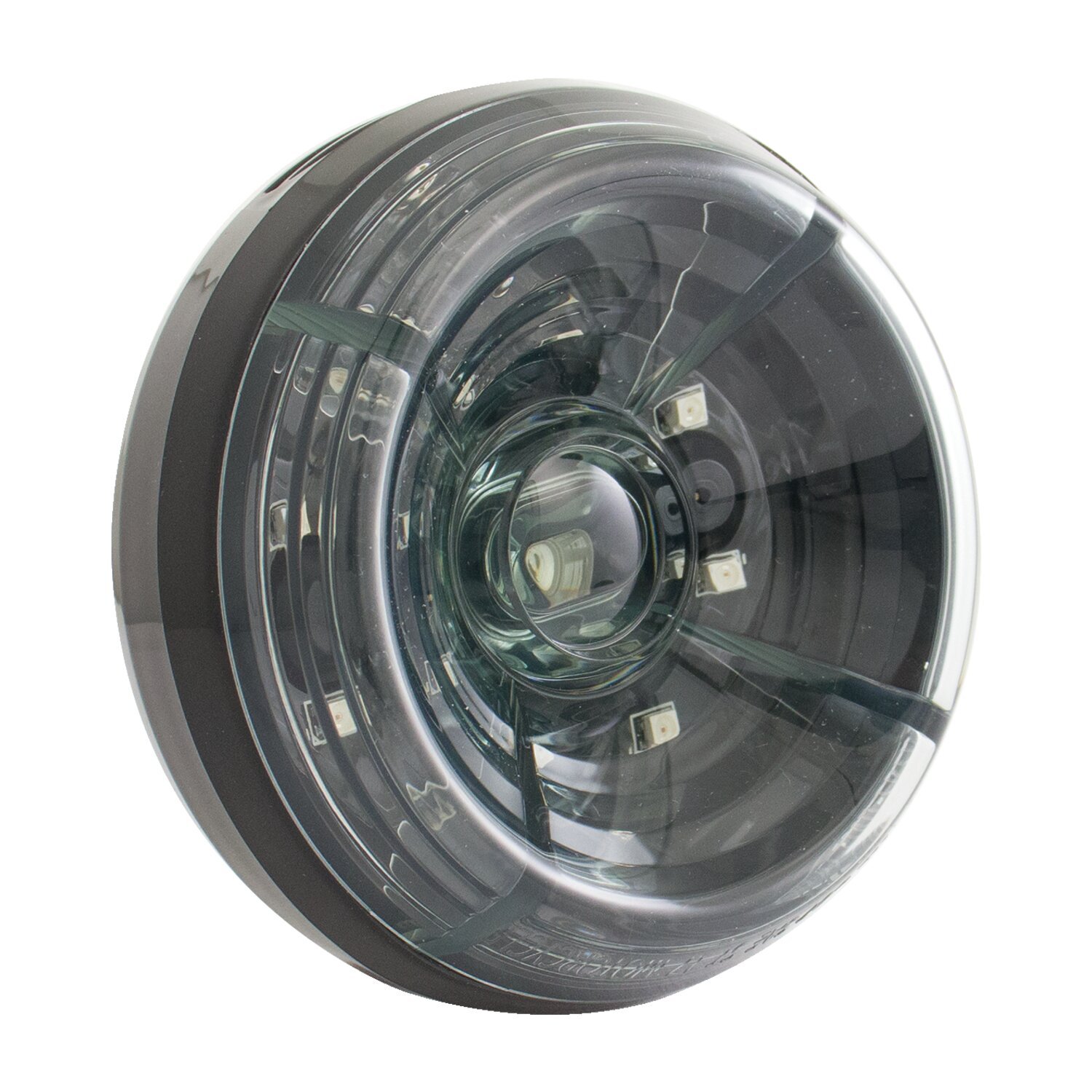 KOSO, 'Solar' LED taillight. Smoke lens, Black