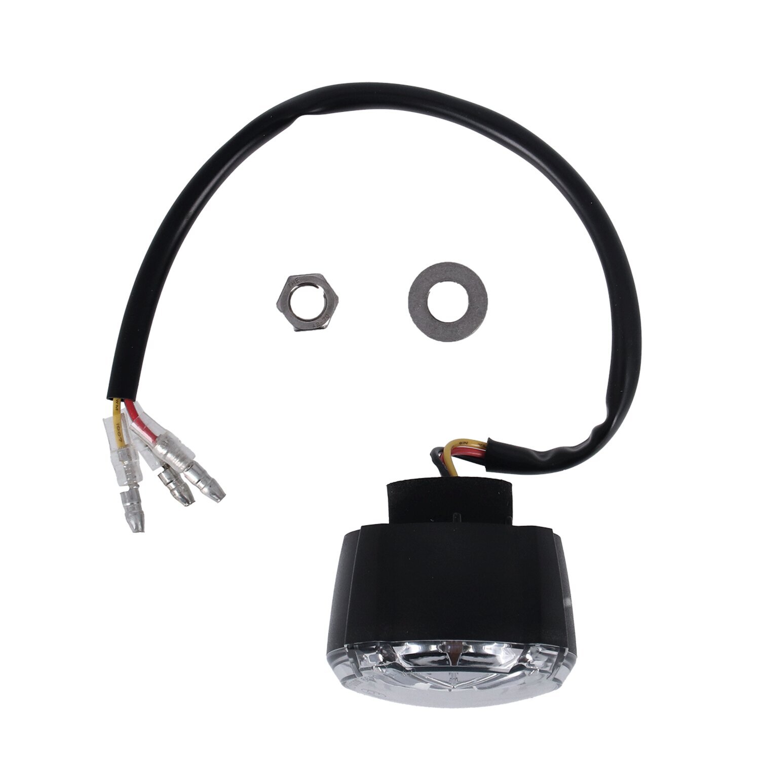 KOSO, 'GT-02' LED taillight. Clear lens, Black