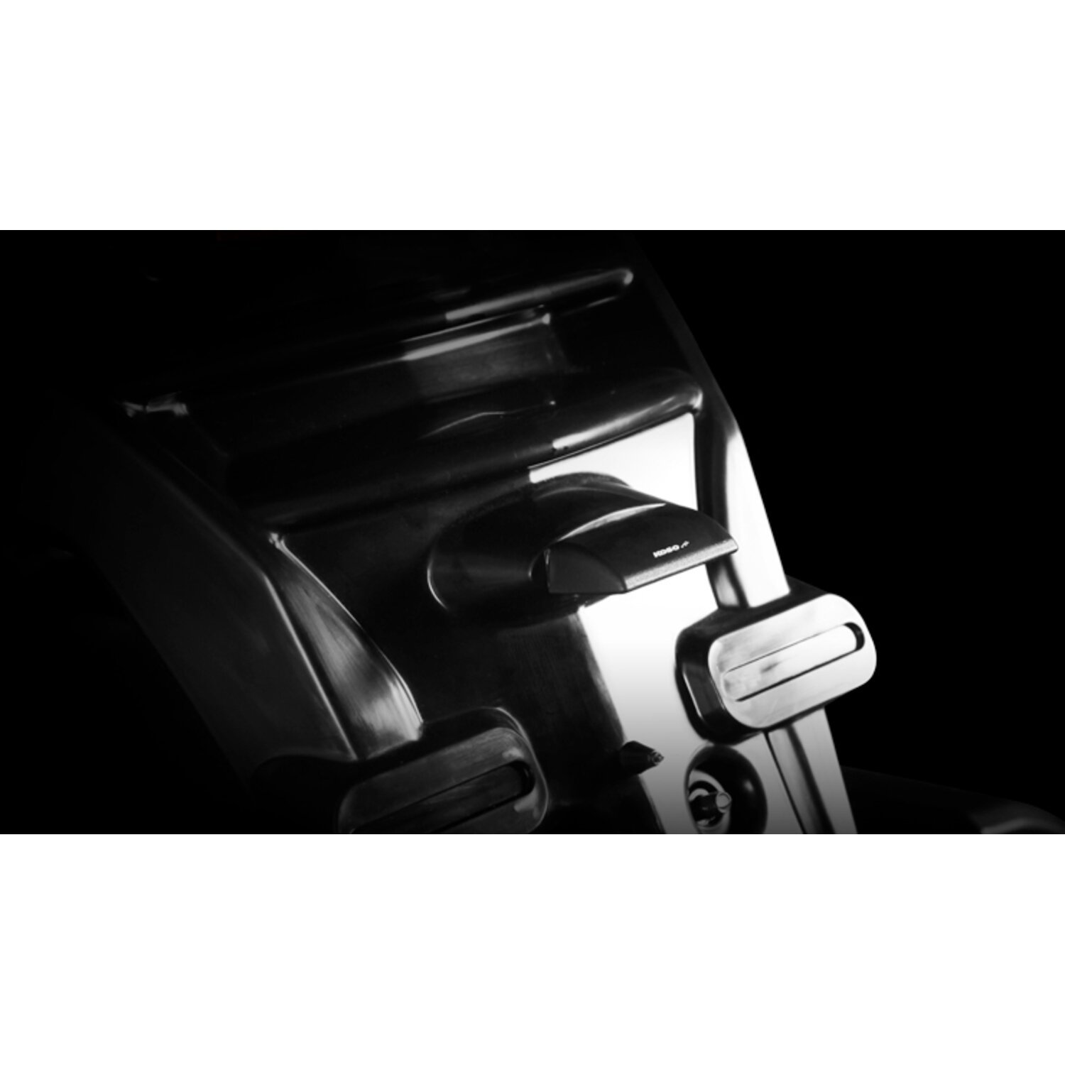 KOSO LED Blade license plate, light Black