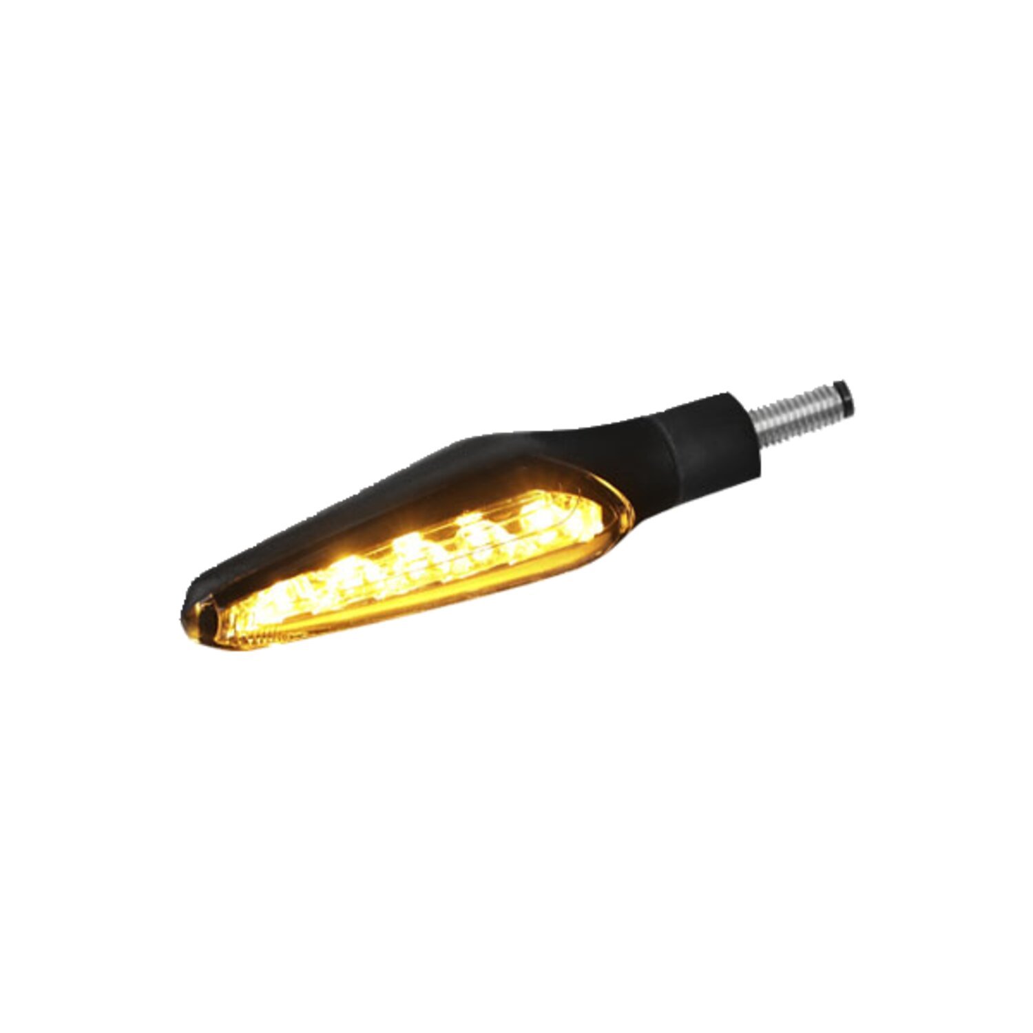 KOSO, 'Z4' sequential turn signal set, Black, Matte