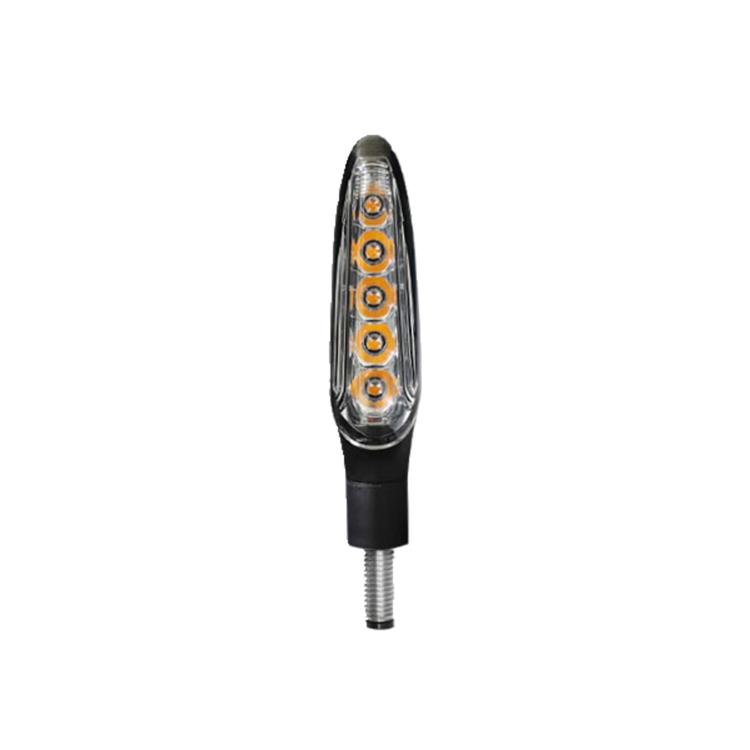 KOSO, 'Z4' sequential turn signal set, Black, Matte
