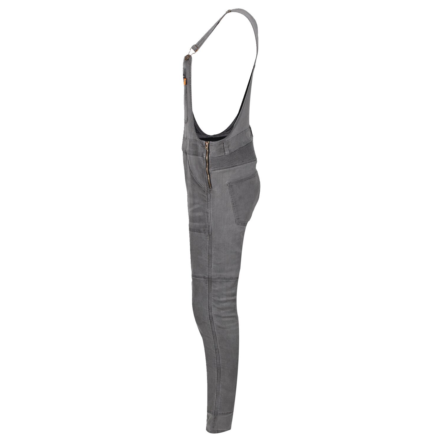 Motogirl Irene Grey "Dungri" overall, Gray, XS