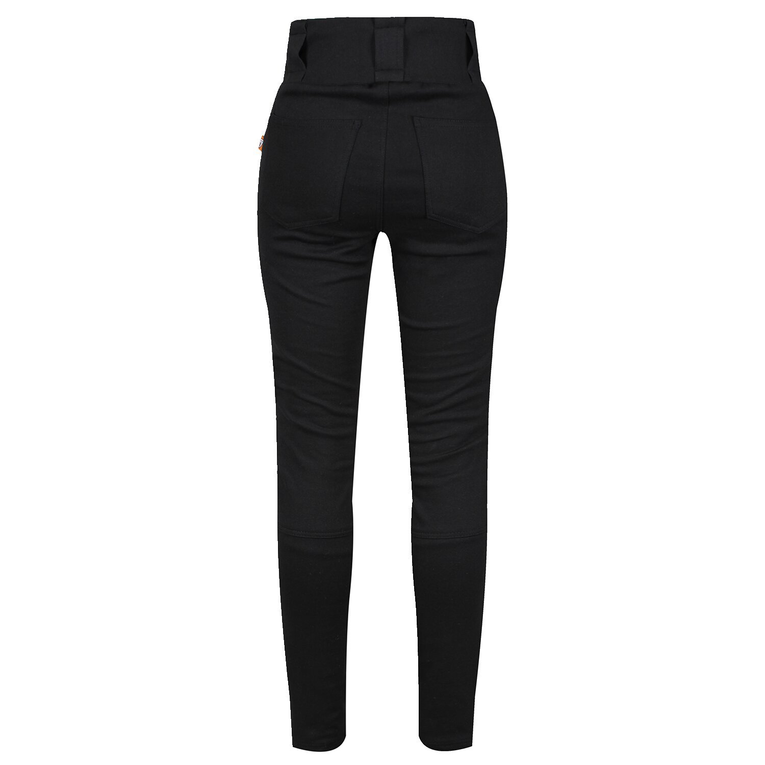 MotoGirl Ribbed Knee leggings black, 44