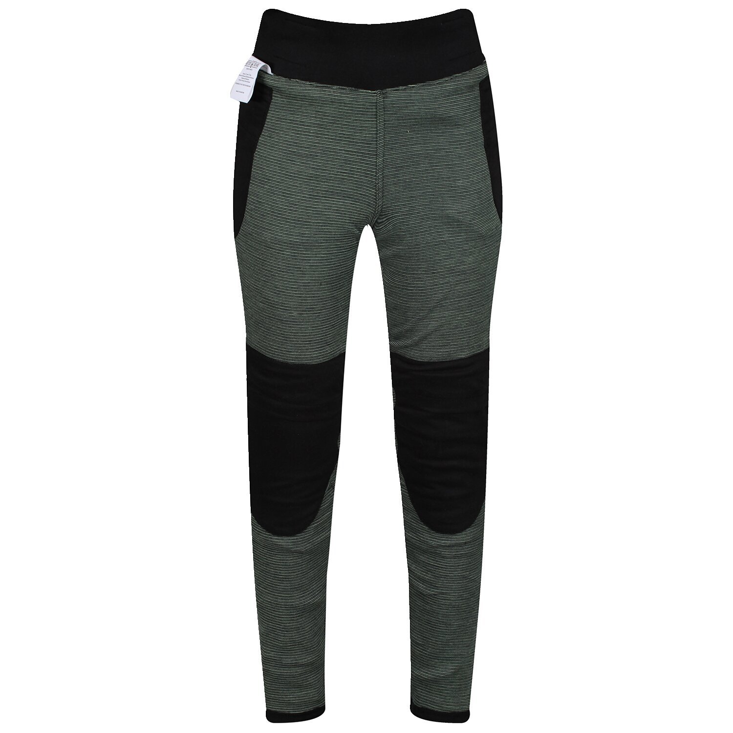MotoGirl Ribbed Knee leggings black, 44