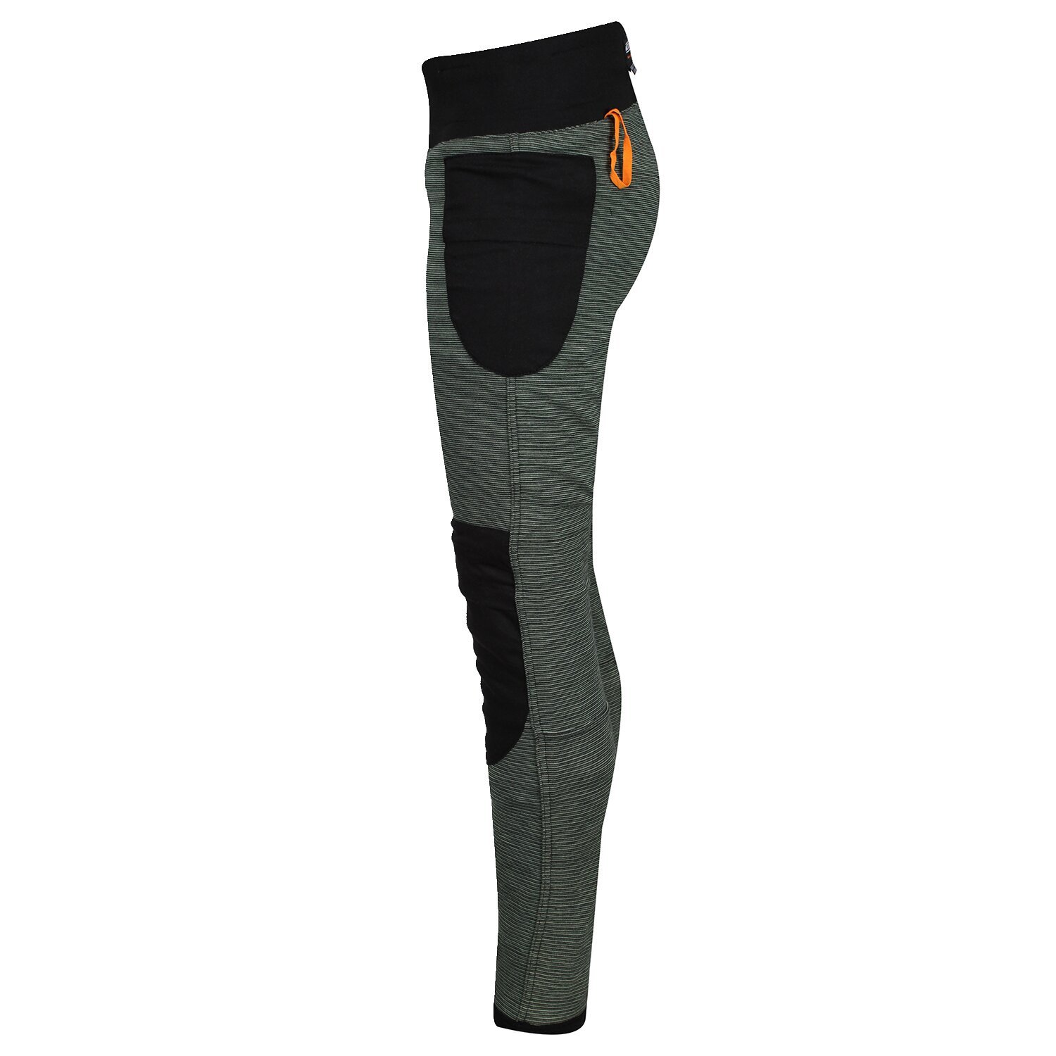 MotoGirl Ribbed Knee leggings black, 44