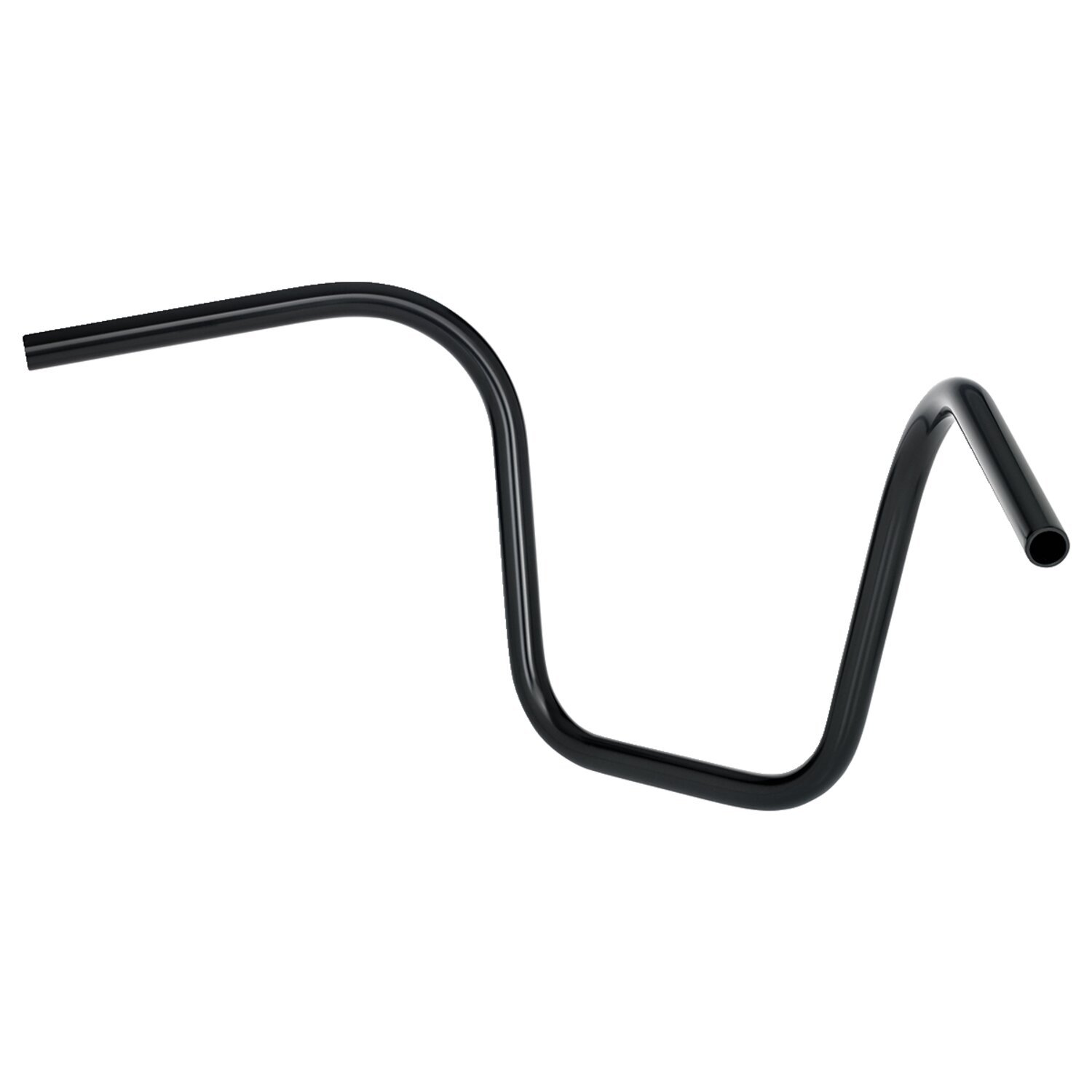 Biltwell 1" Apes handlebar 12" rise, Black