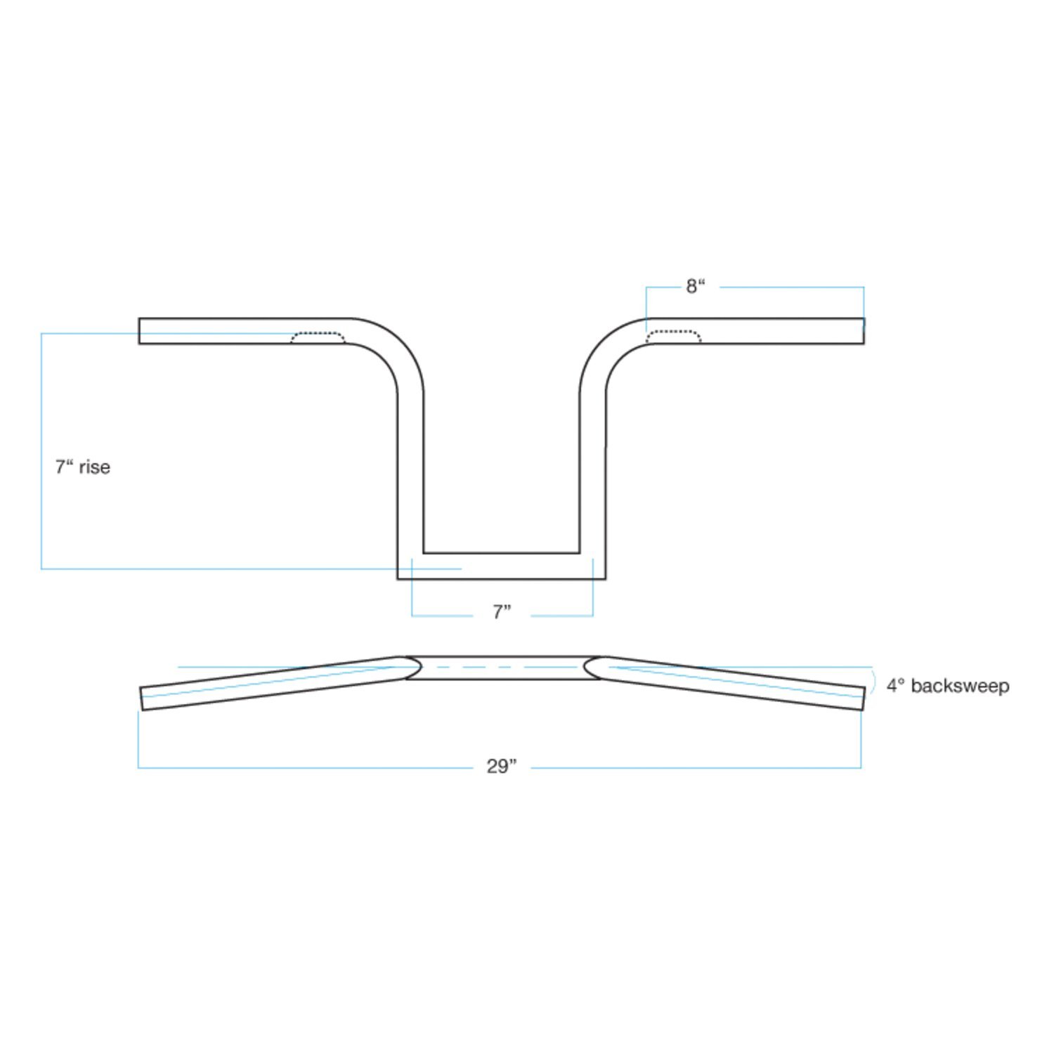 Biltwell 1" Frisco handlebar