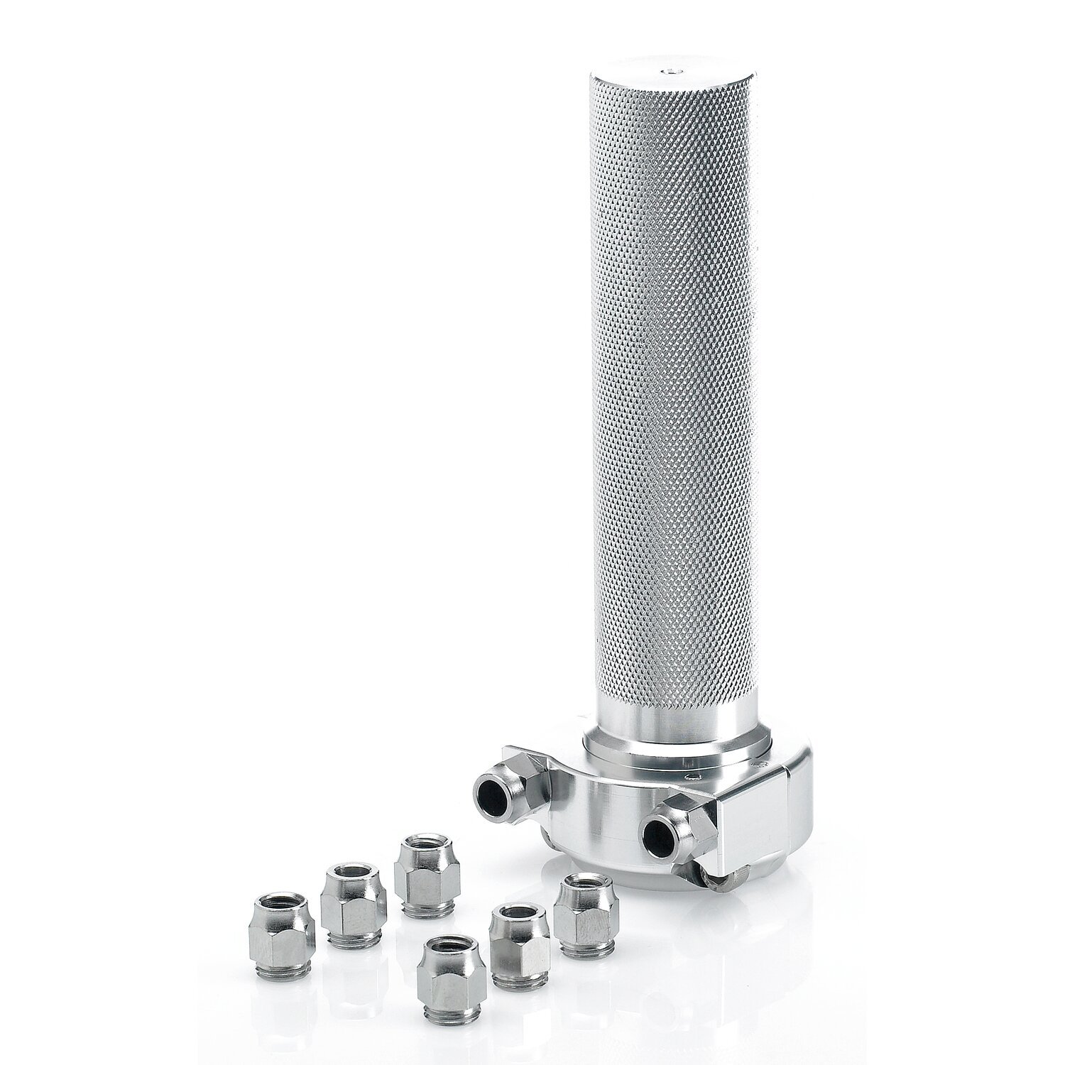 Biltwell, Whiskey throttle assembly, Silver, Polished