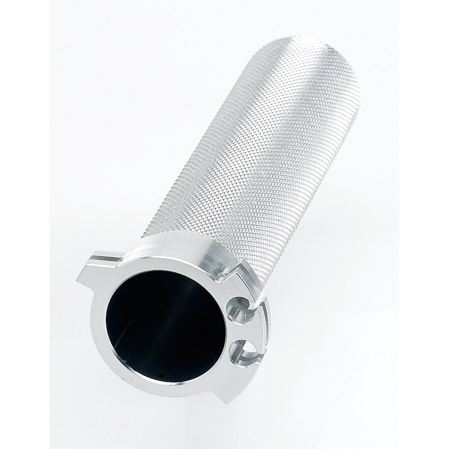Biltwell, 1" Whiskey throttle sleeve, Silver, Polished