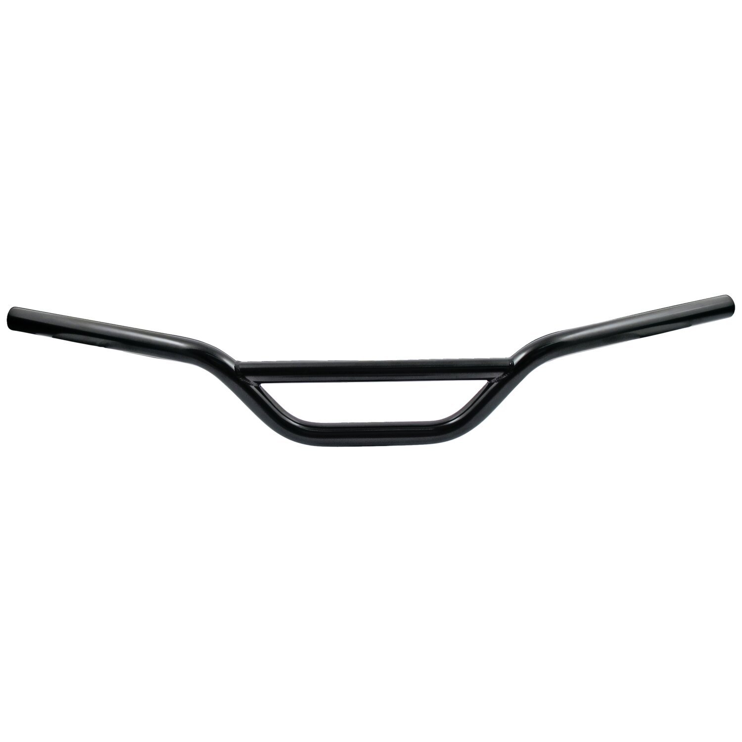 Biltwell 1" Moto bar, Black, Gloss