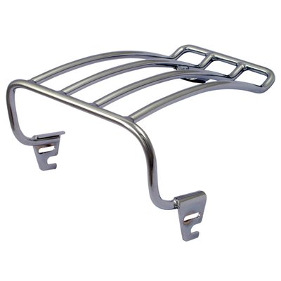 Chrome. Maximum load 10lbs. (4.5 kilo).