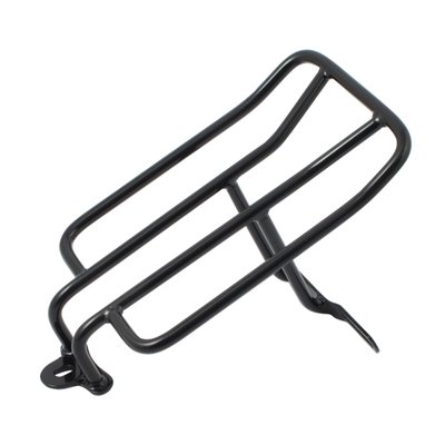 Black. Mounts to mounting holes of license plate bracket and seat. Maximum load 10lbs (4.5 kilo).
Note: May require 930506 seat mount nut kit.