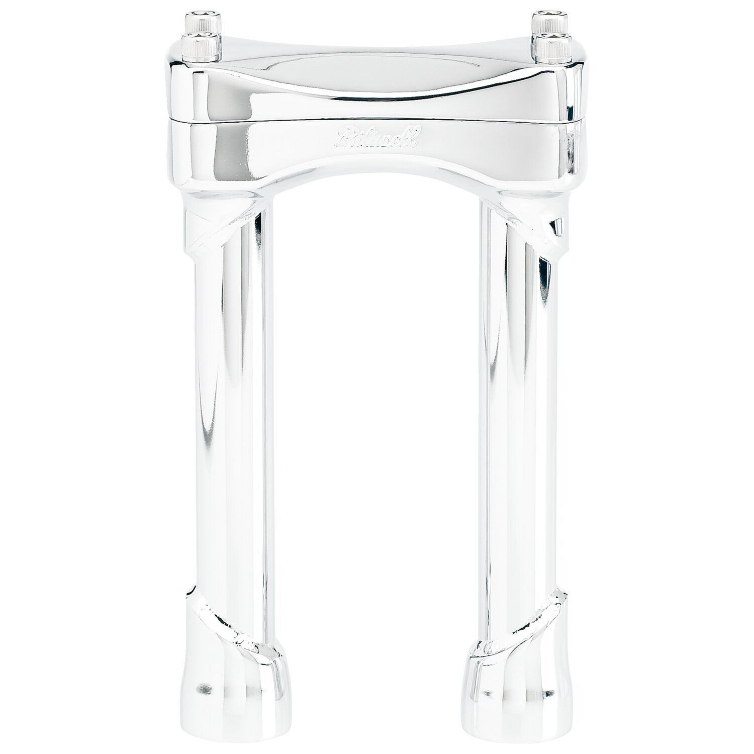 Biltwell Murdock risers 8, Silver, Chrome