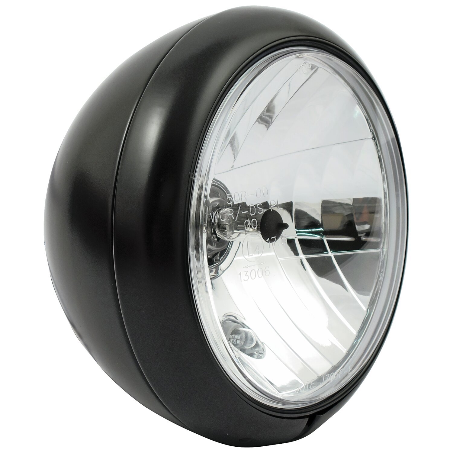 7" gladiator FL style H4 headlamp, Black