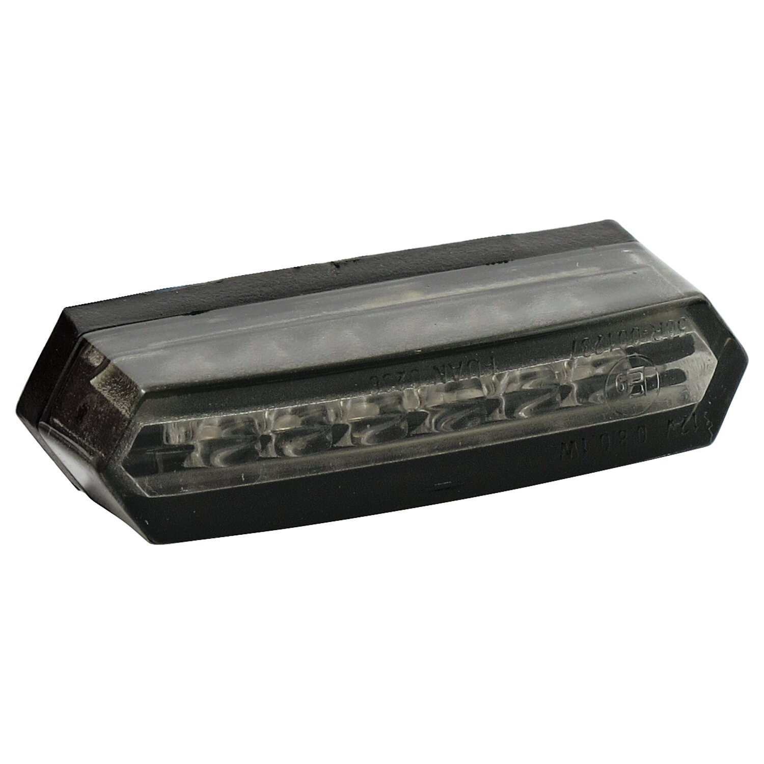 Malibu LED taillight. Black. Smoke lens