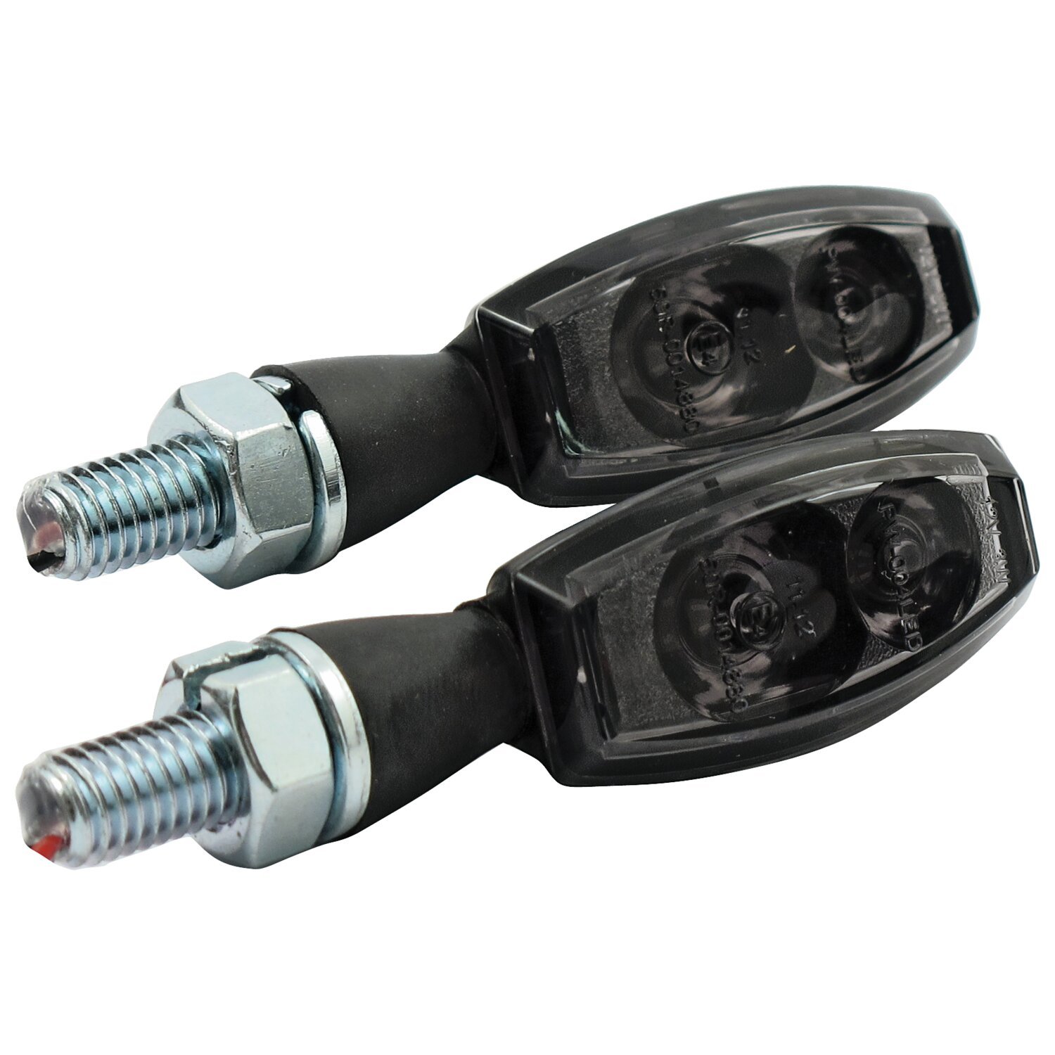 Blaze LED turn signals ece. Black with smoke lens
