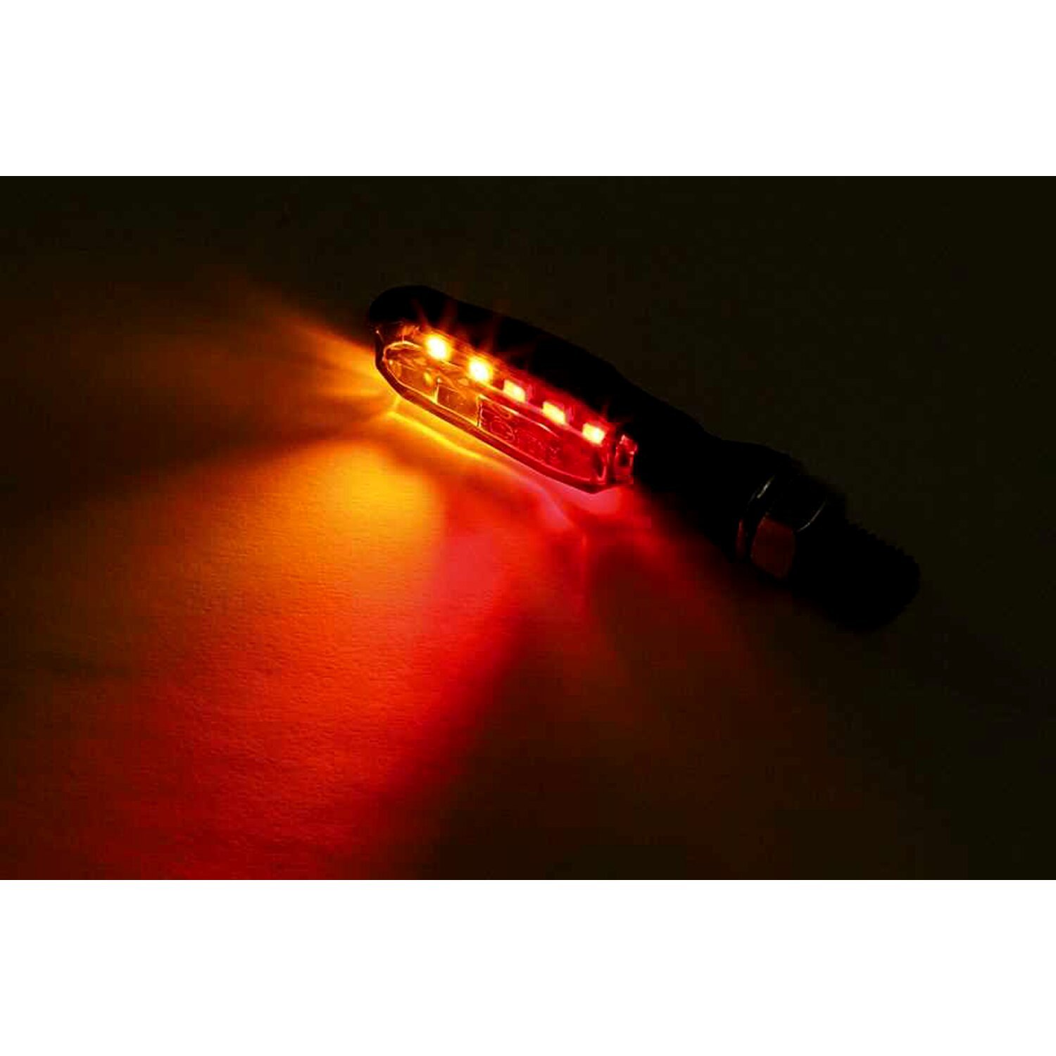 Sonic-x1, LED taillight/turn signal combo, Black