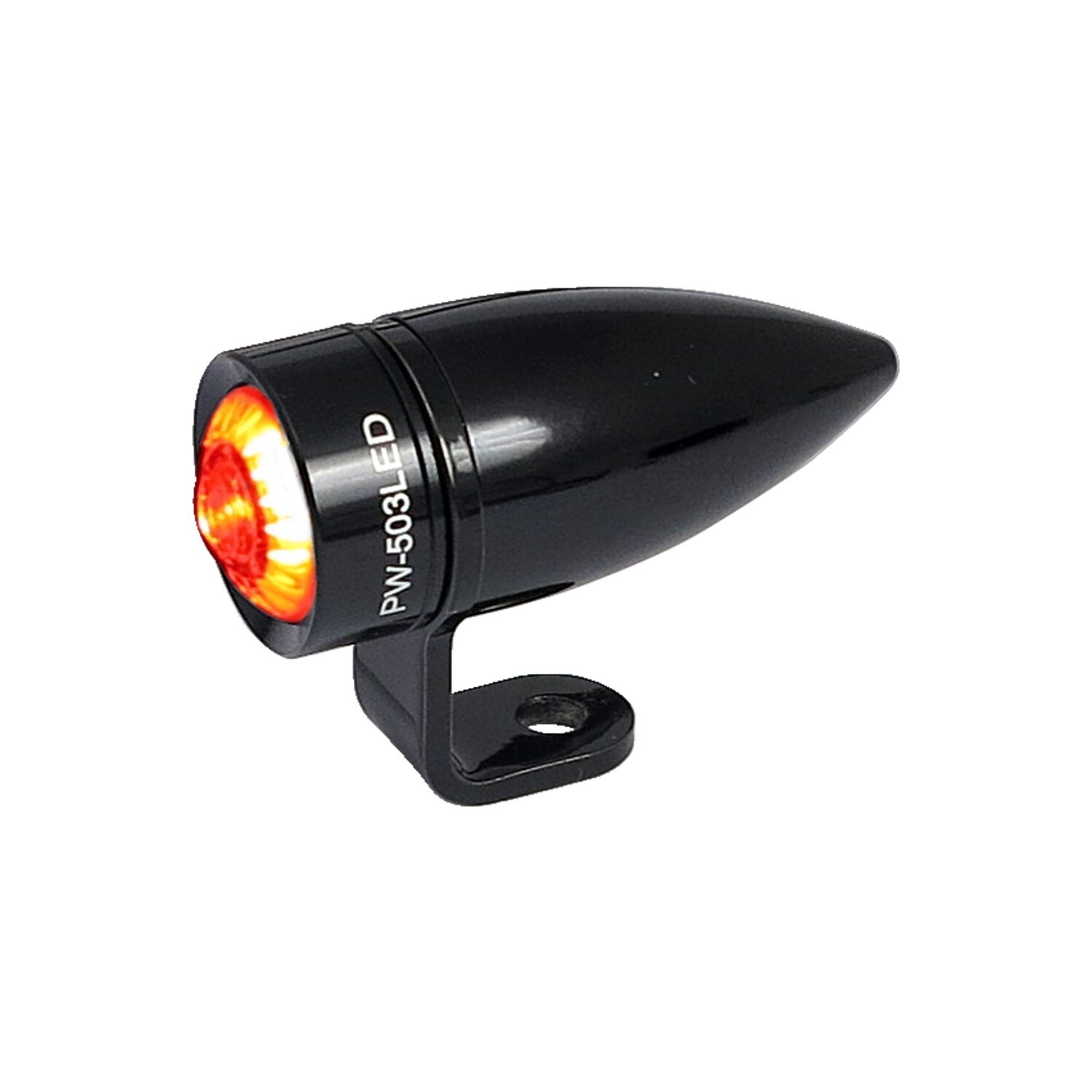 Mono bullet II LED taillight, Black