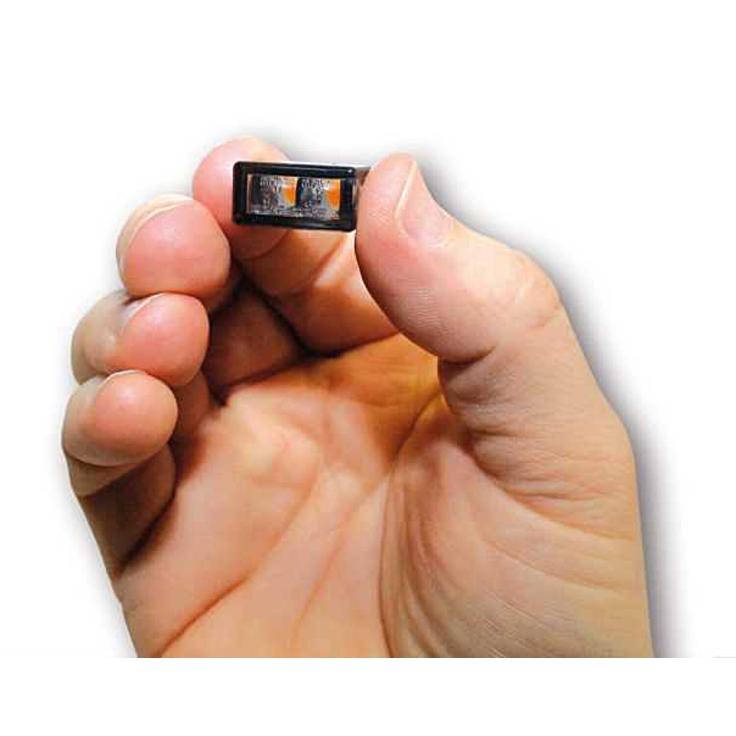 Cube-V mini turn signals 2 LEDs. Smoke lens, Black