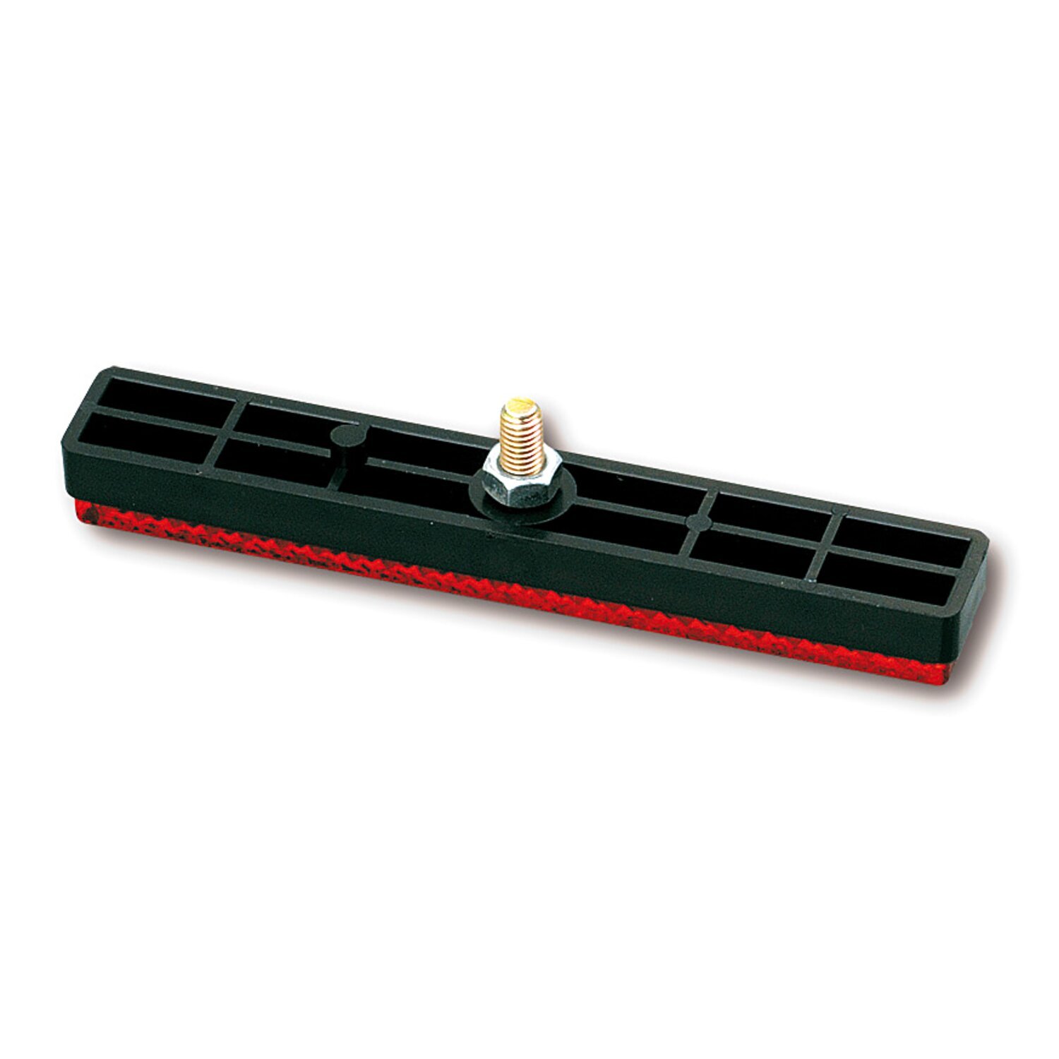 Universal B-Seen reflector. Rectangular. 100x13mm, Red