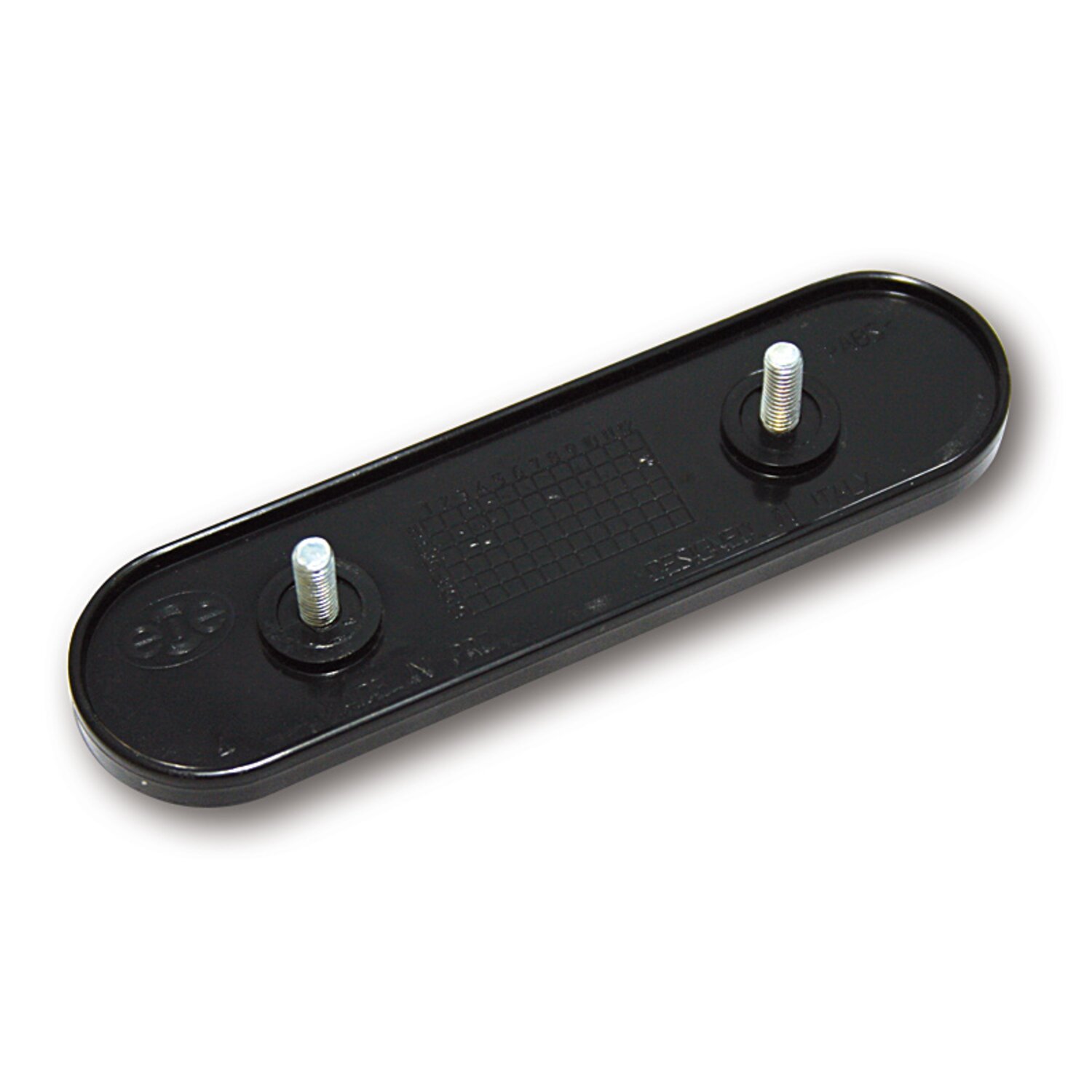 Universal B-Seen reflector. Rectangular/round corners, Red