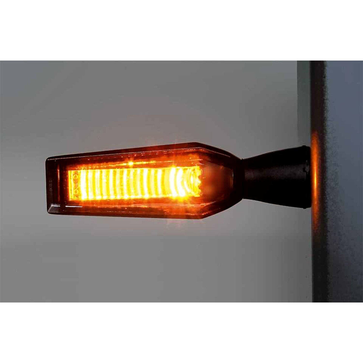 Falcon, LGT LED turn signals. Black. Smoke lens