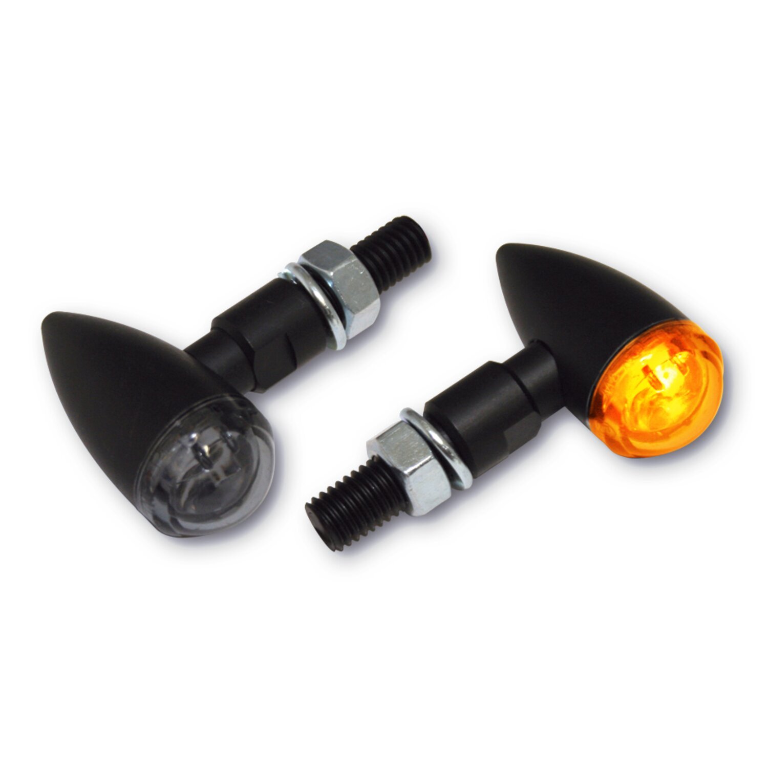 PB2 LED turn signals black, smoke lens