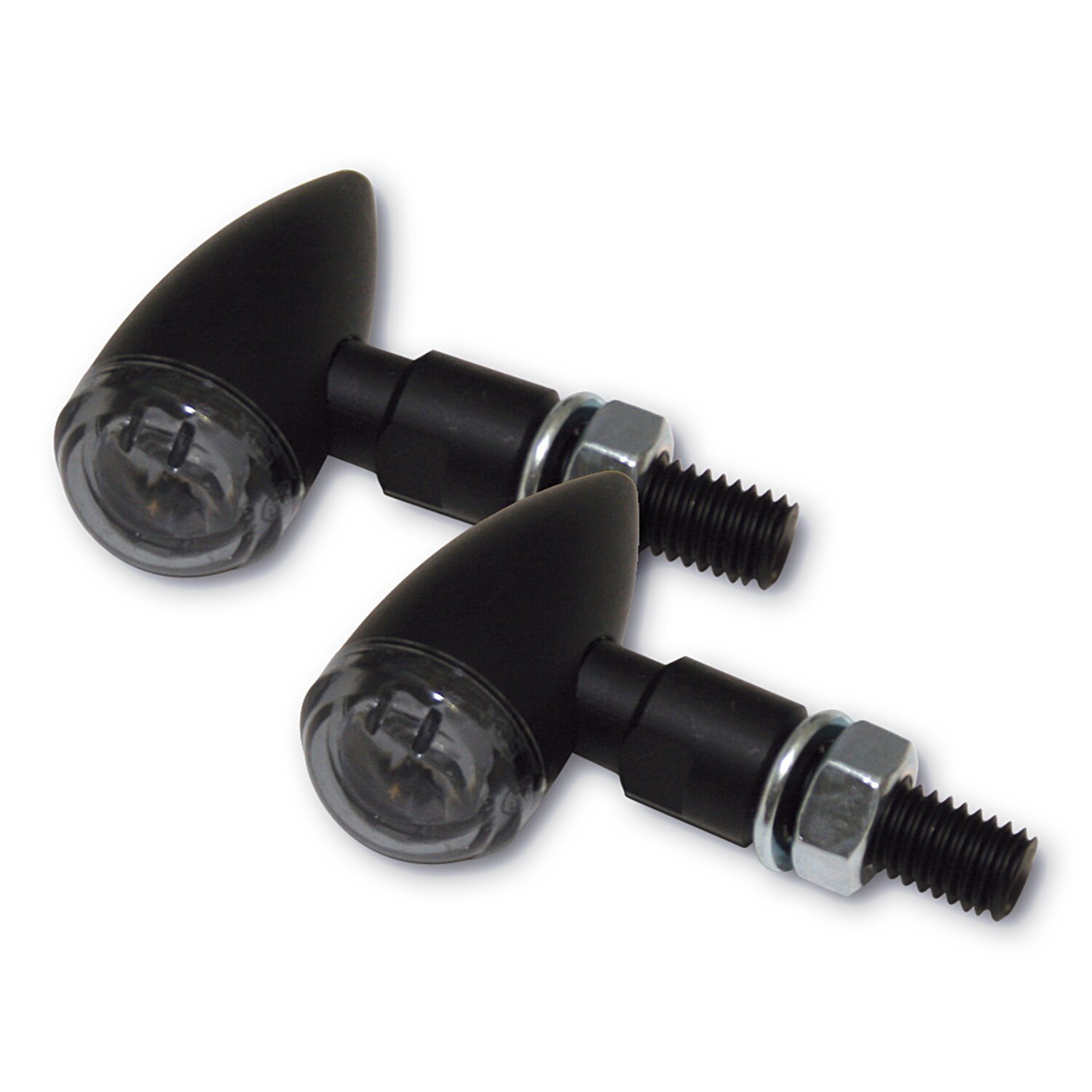 PB2 LED turn signals black, smoke lens