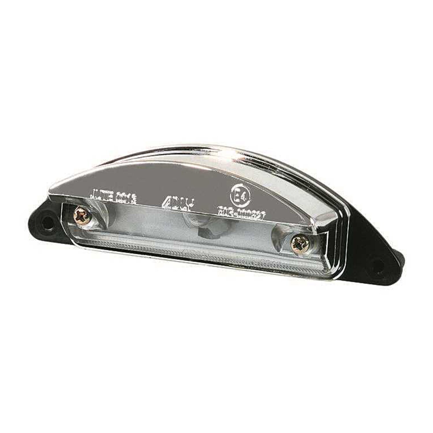 License plate light ransom, chrome. ECE appr