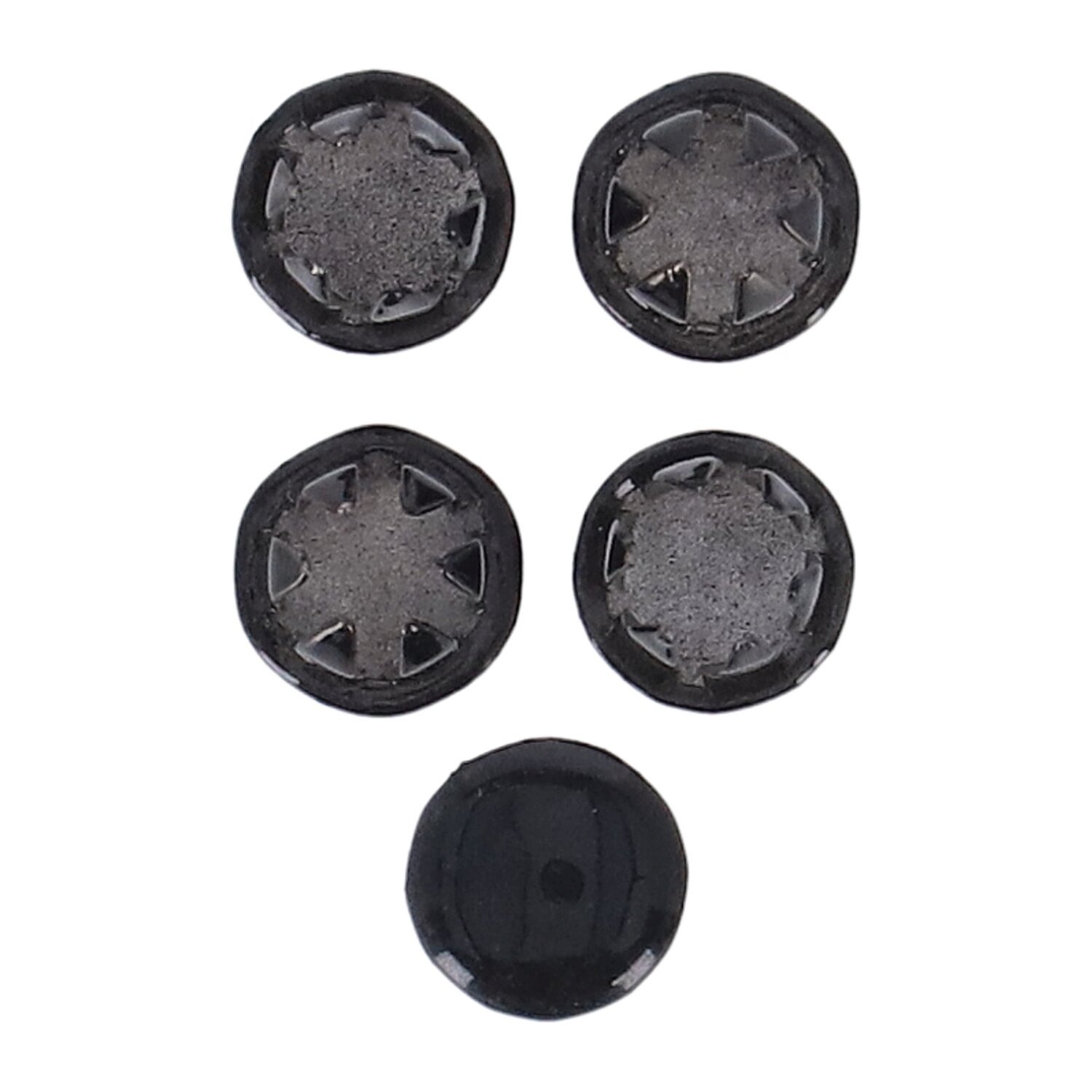 GW push-in plugs 5/16, Black, Gloss