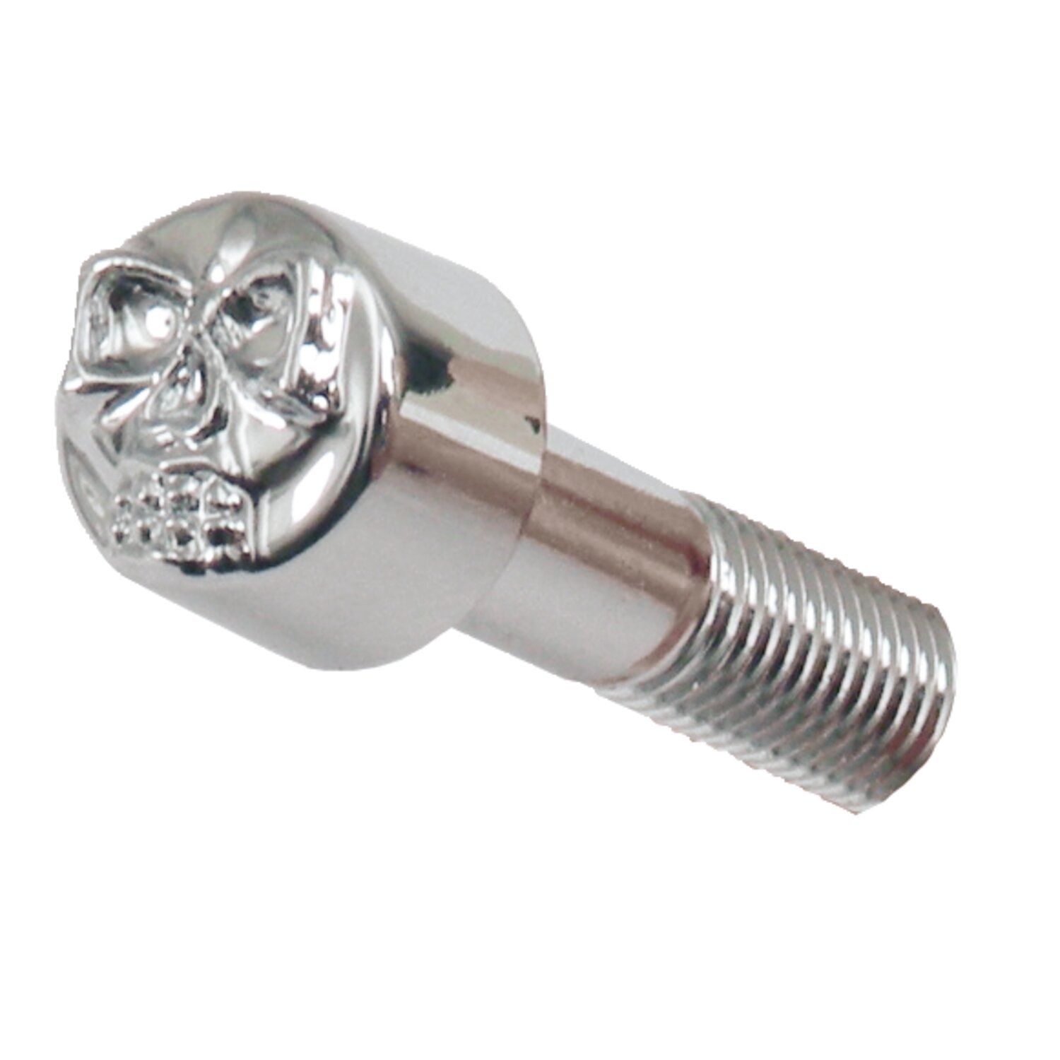Chrome head bolt cover with