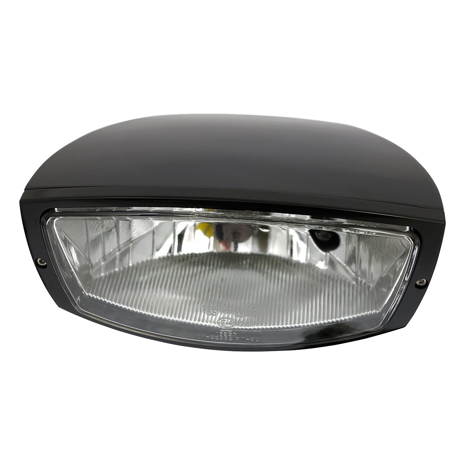 Oregon H4 headlamp. bottom mount, Black